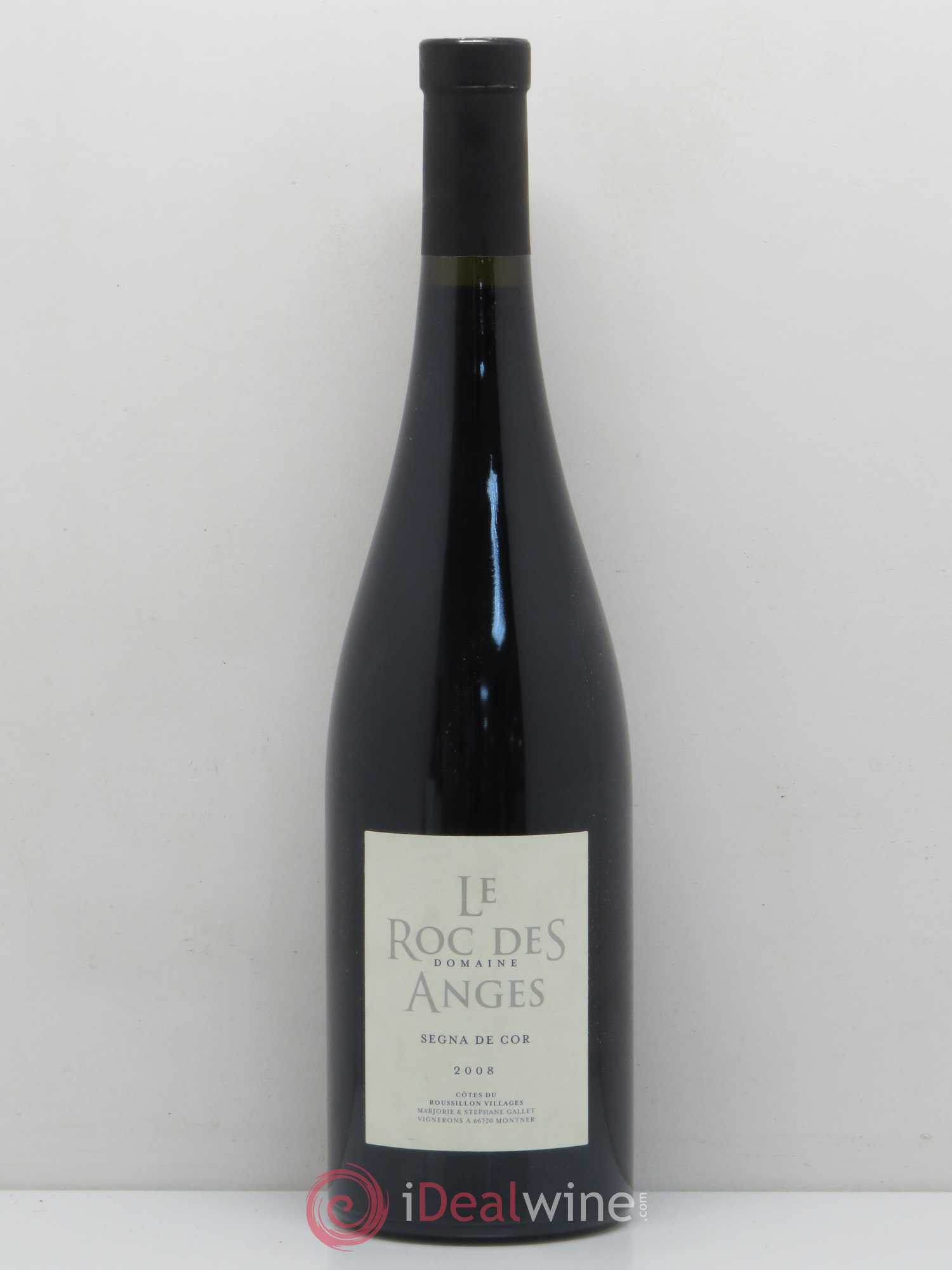 Côtes du Roussillon Le roc des Anges Gallet Seigna de Cor (sans prix de réserve) 2008 - Lotto di 1 bottiglia - 0