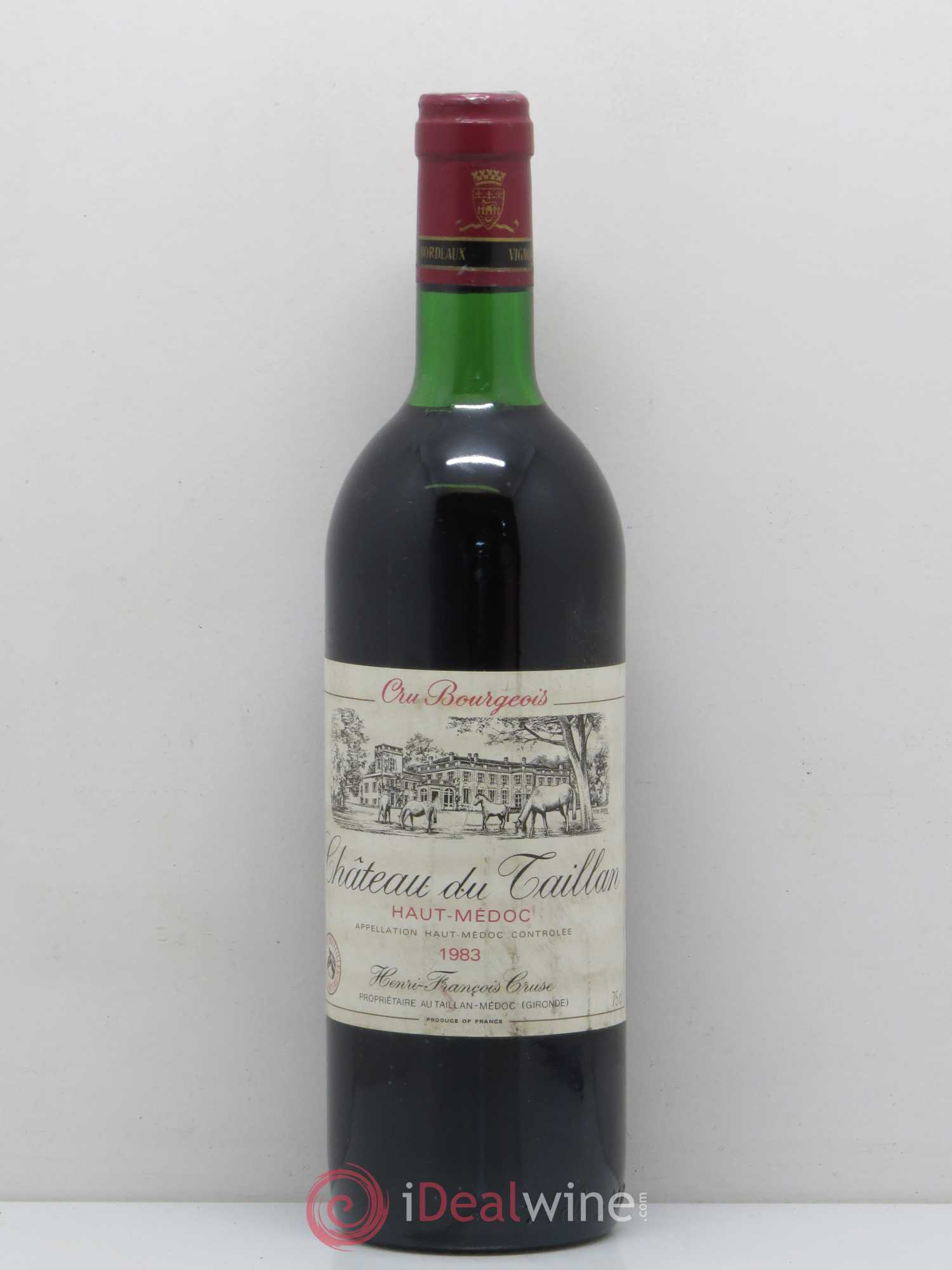 Bordeaux Château du Taillan (sans prix de réserve) 1983 - Lot de 1 bouteille - 0