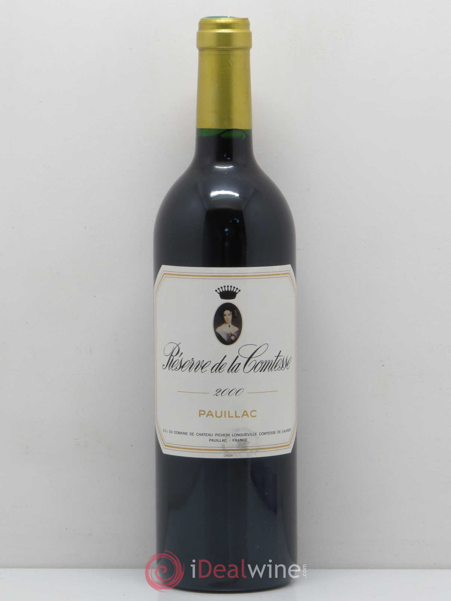 Réserve de la Comtesse Second Vin (sans prix de réserve) 2000 - Lot de 1 bouteille - 0