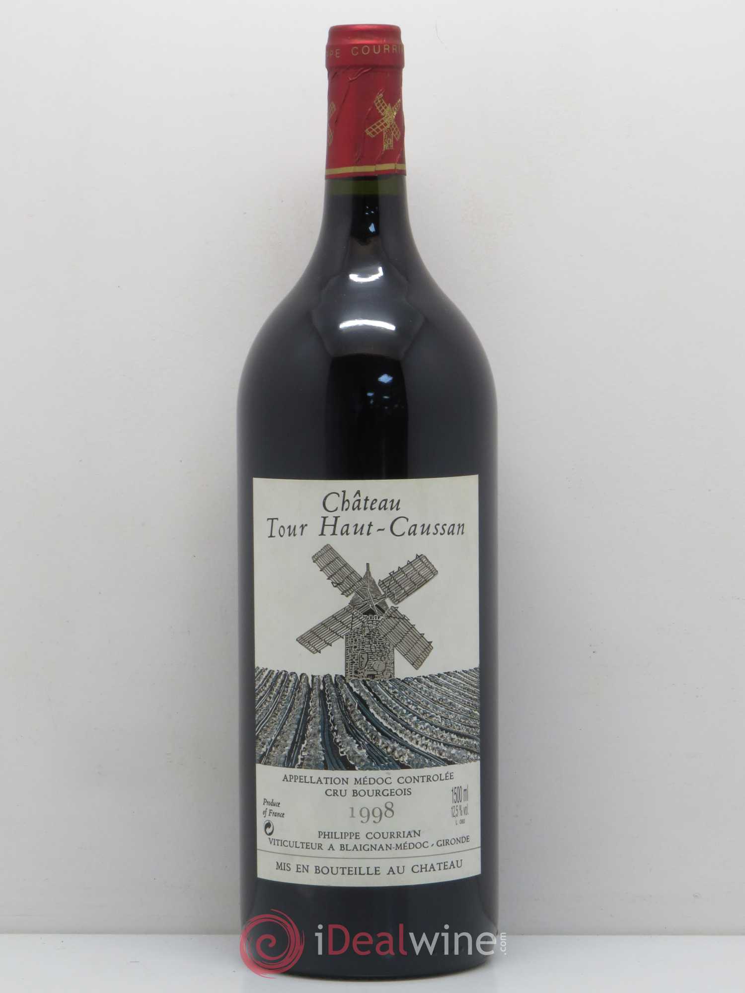 Château Tour Haut-Caussan Cru Bourgeois (sans prix de réserve) 1998 - Lot de 1 magnum - 0