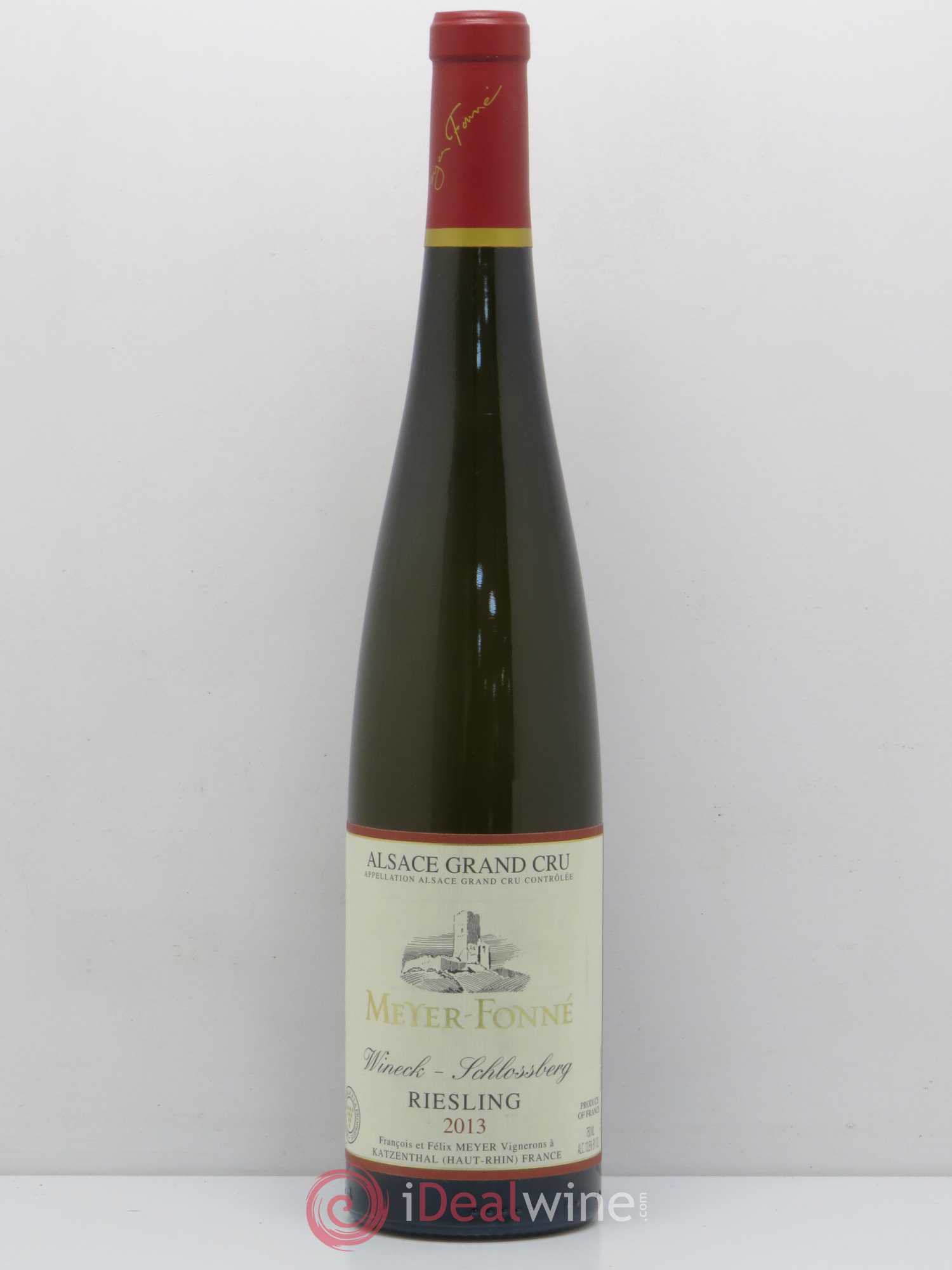 Alsace Grand Cru Wineck-Schlossberg Meyer-Fonné (Domaine) (sans prix de réserve) 2013 - Lot de 1 bouteille - 0