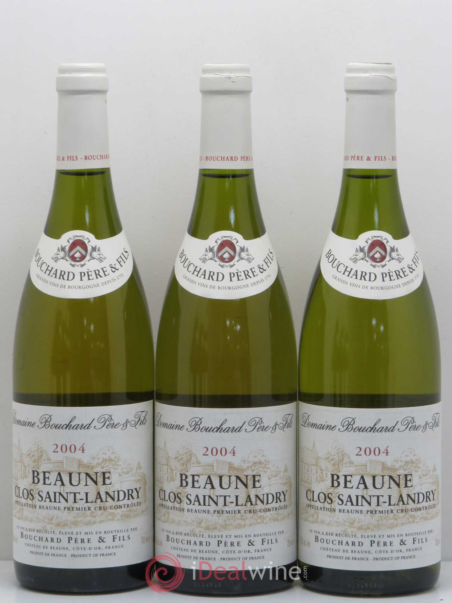Beaune 1er Cru Clos Saint Landry Monopole Bouchard Père & Fils (sans prix de réserve) 2004 - Lot de 6 bouteilles - 1