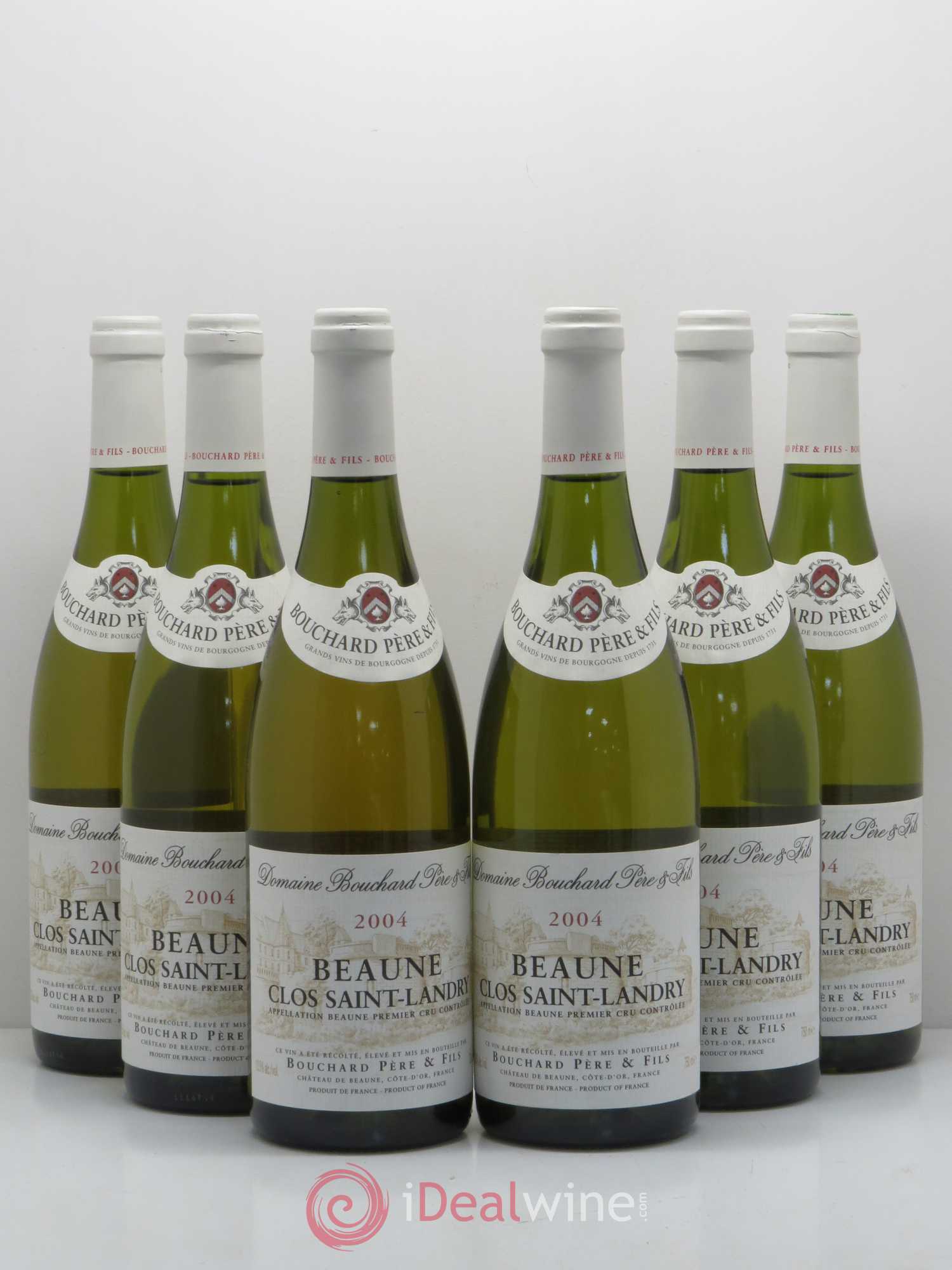 Beaune 1er Cru Clos Saint Landry Monopole Bouchard Père & Fils (sans prix de réserve) 2004 - Lot de 6 bouteilles - 0