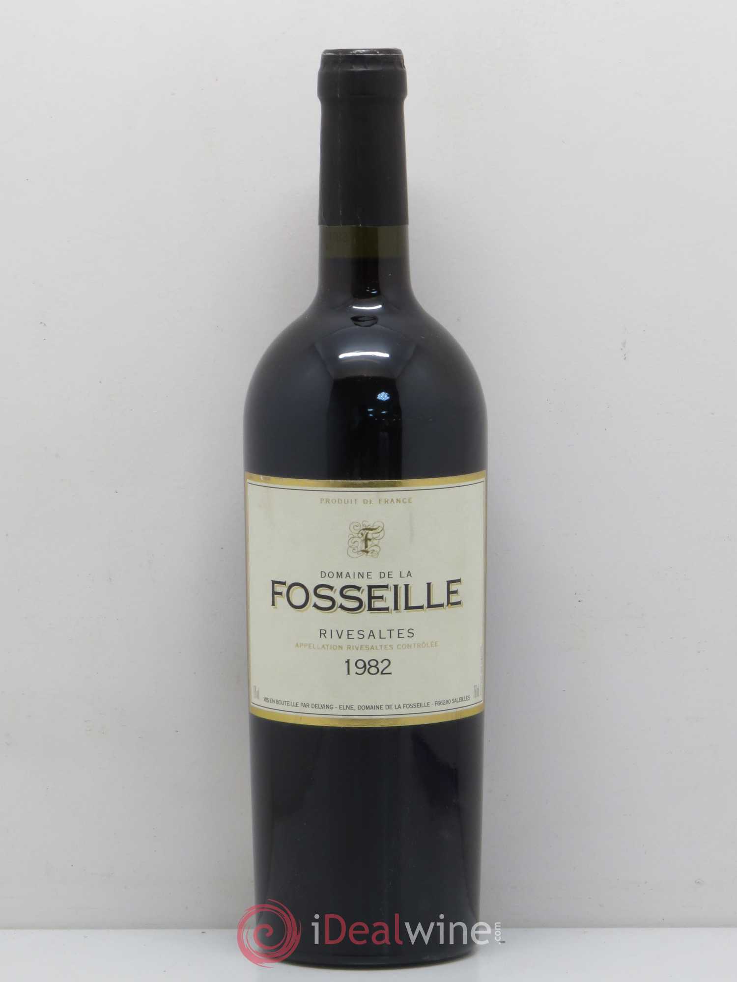 Rivesaltes La Fosseille (Domaine) (sans prix de réserve) 1982 - Lot de 1 bouteille - 0