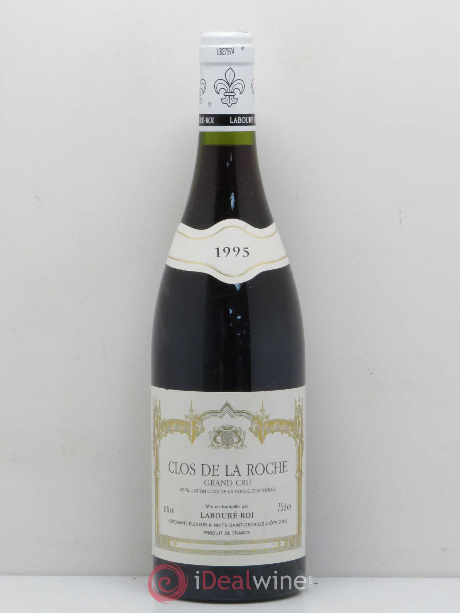 Clos de la Roche Grand Cru Laboure Roi (sans prix de réserve) 1995 - Posten von 1 Flasche - 0