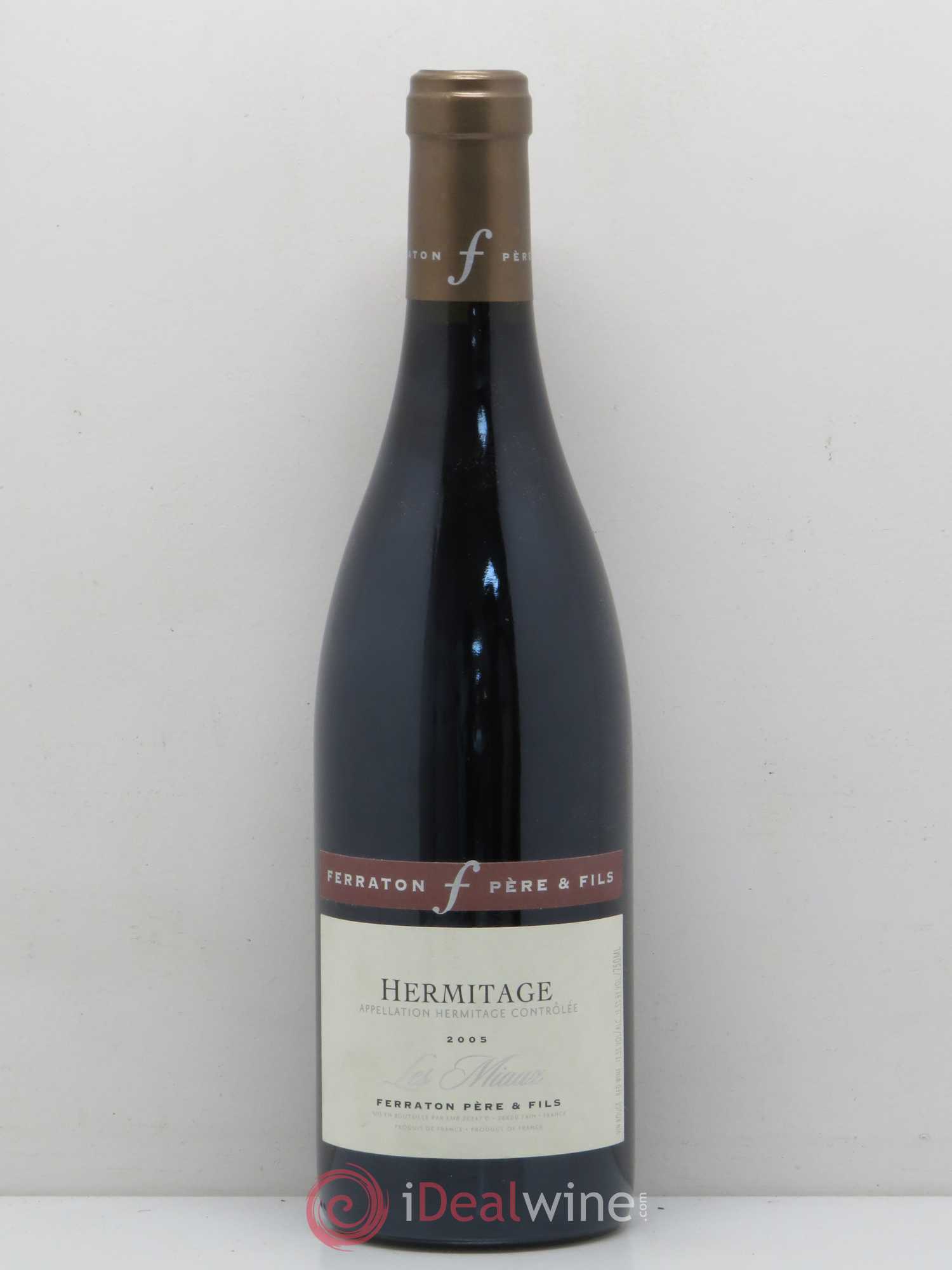 Hermitage Les Miaux Ferraton Père et Fils (Domaine) (sans prix de réserve) 2005 - Lot de 1 bouteille - 0