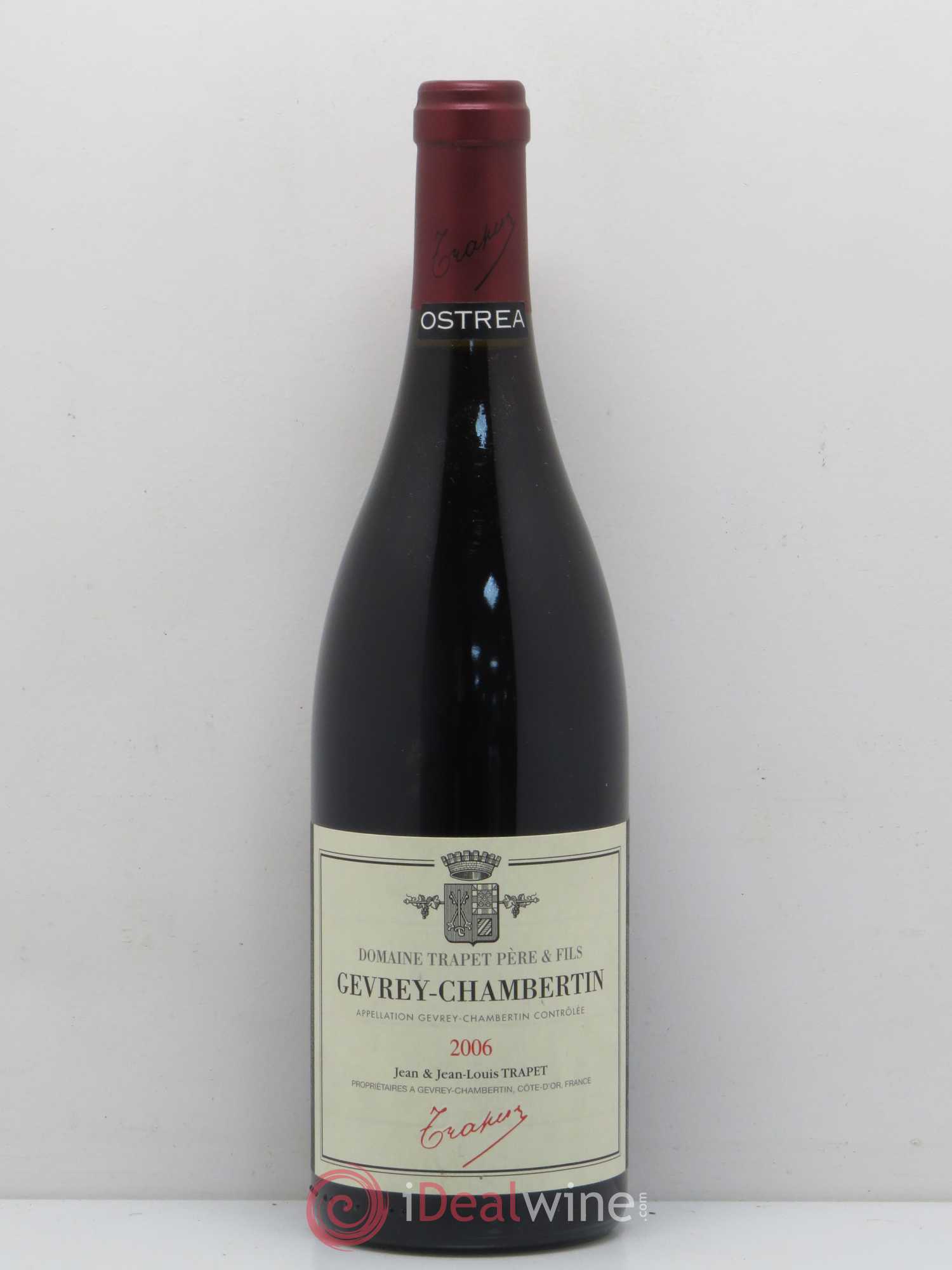 Gevrey-Chambertin Ostrea Domaine Trapet (sans prix de réserve) 2006 - Lot de 1 bouteille - 0