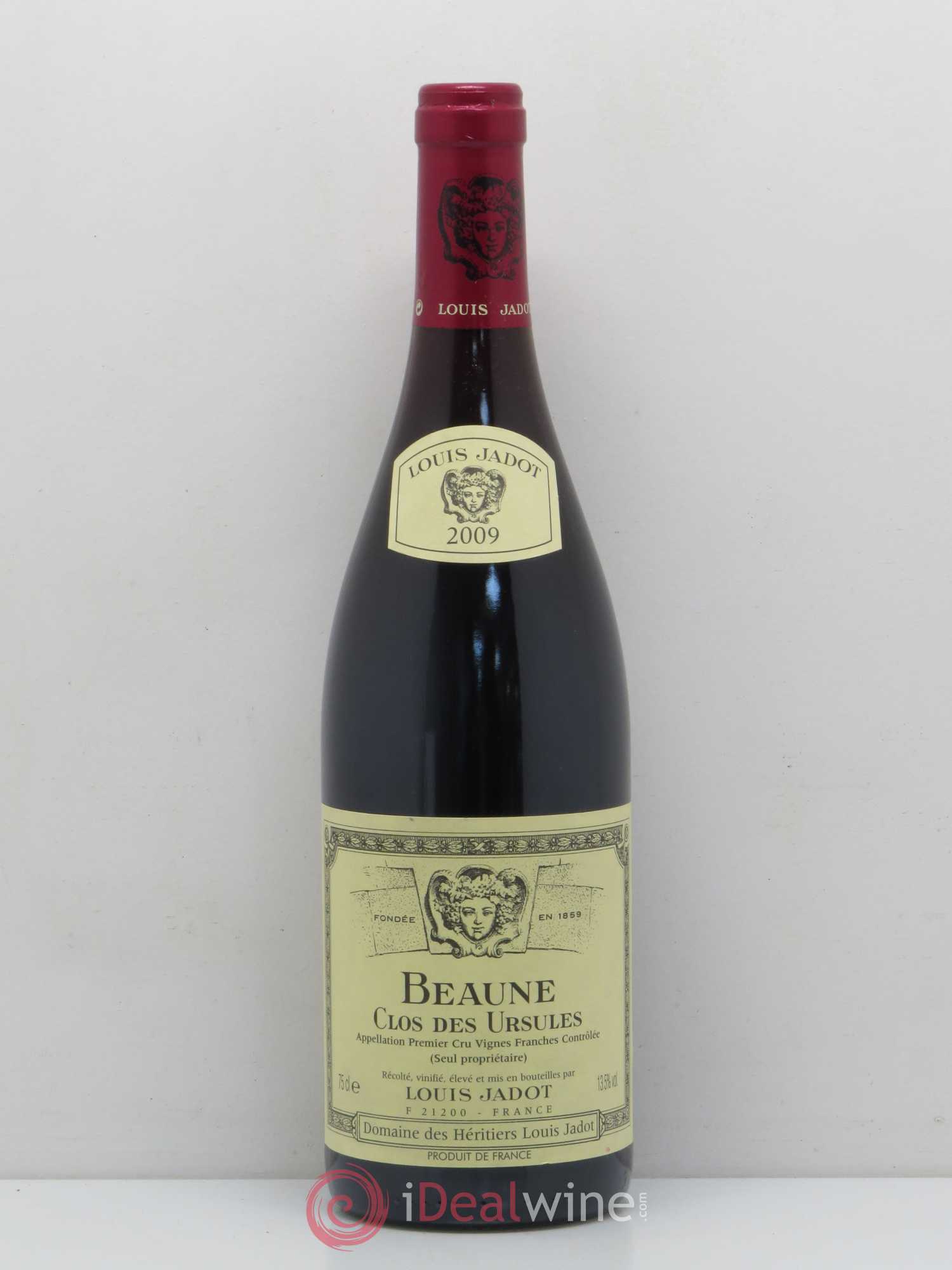 Beaune 1er Cru Clos des Ursules Maison Louis Jadot (sans prix de réserve) 2009 - Lot de 1 bouteille - 0