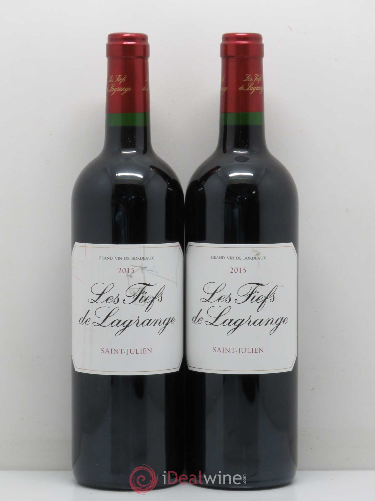 Les Fiefs de Lagrange Second Vin 2015 - Lot de 2 bouteilles - 0