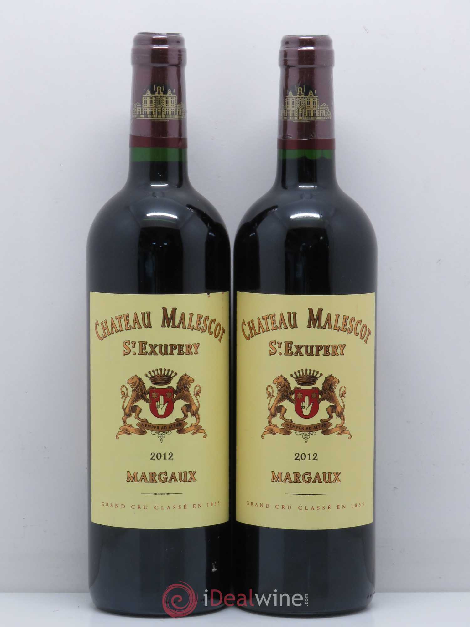 Château Malescot Saint-Exupéry 3ème Grand Cru Classé 2012 - Lot de 2 bouteilles - 0
