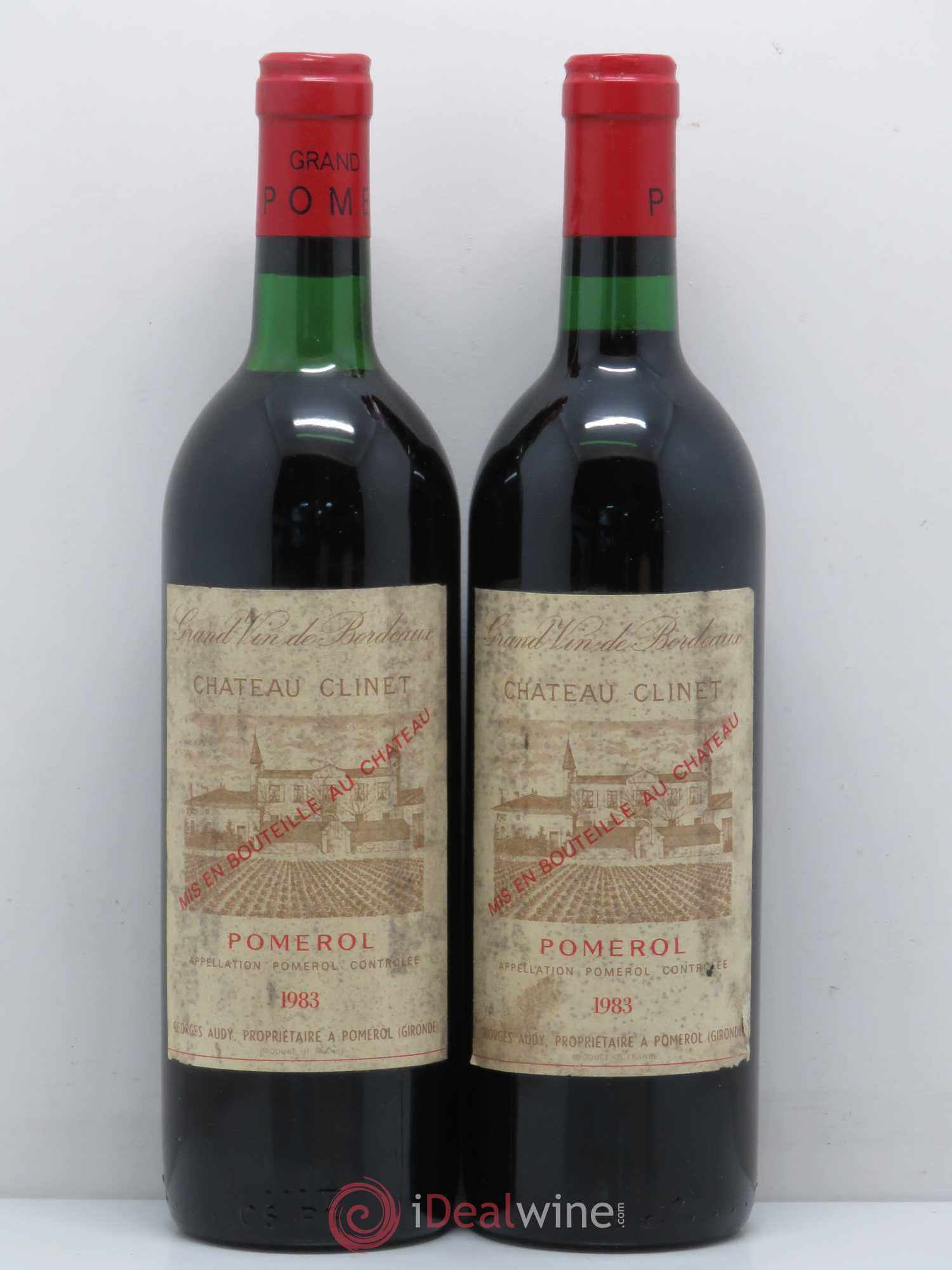 Château Clinet 1983 - Lot de 2 bouteilles - 0