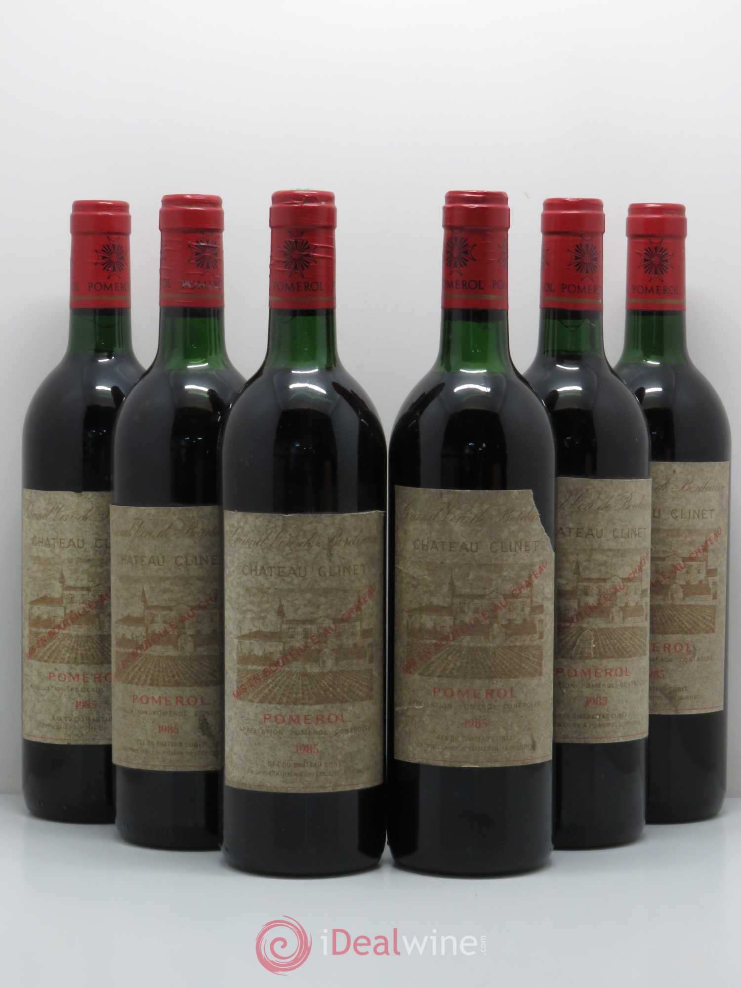 Château Clinet 1985 - Posten von 6 Flaschen - 0