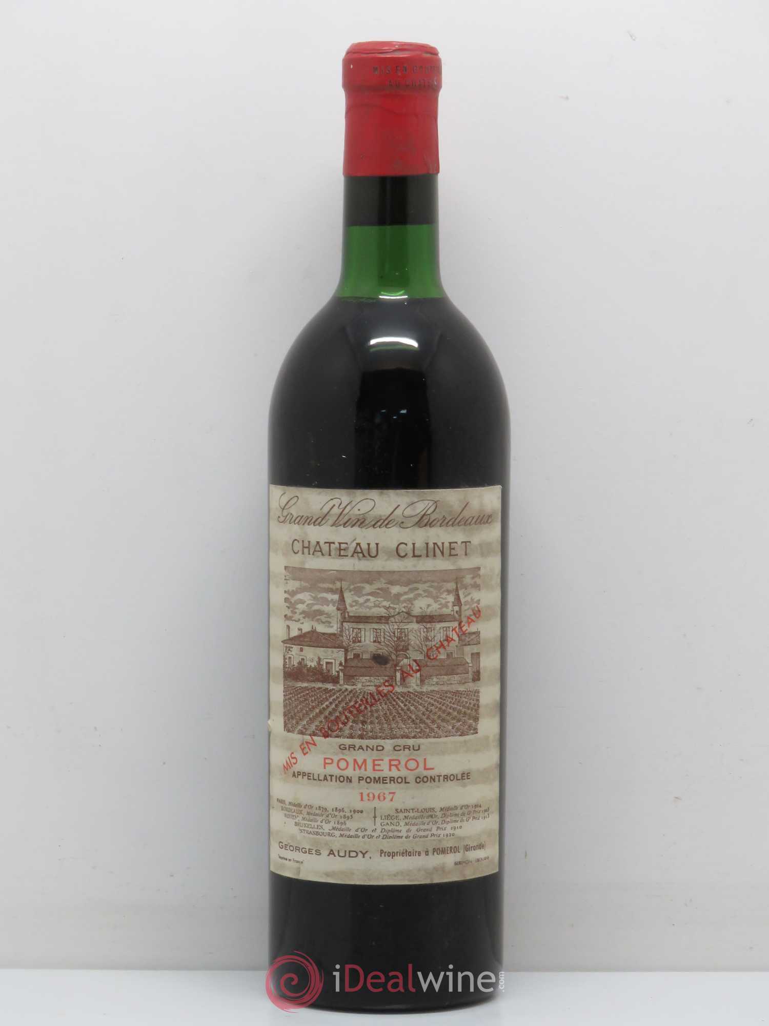 Château Clinet 1967 - Lot de 1 bouteille - 0