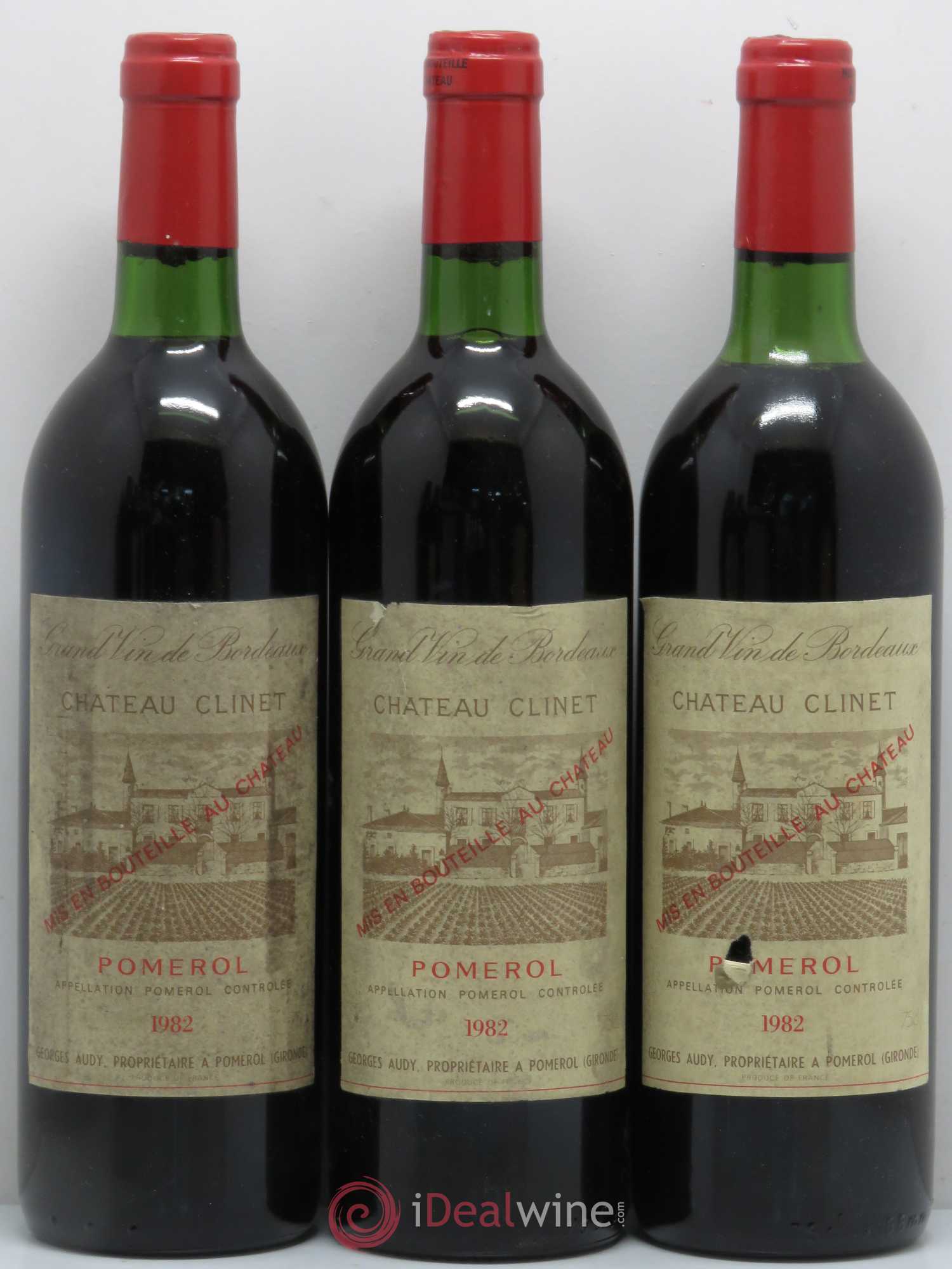 Château Clinet 1982 - Posten von 5 Flaschen - 1