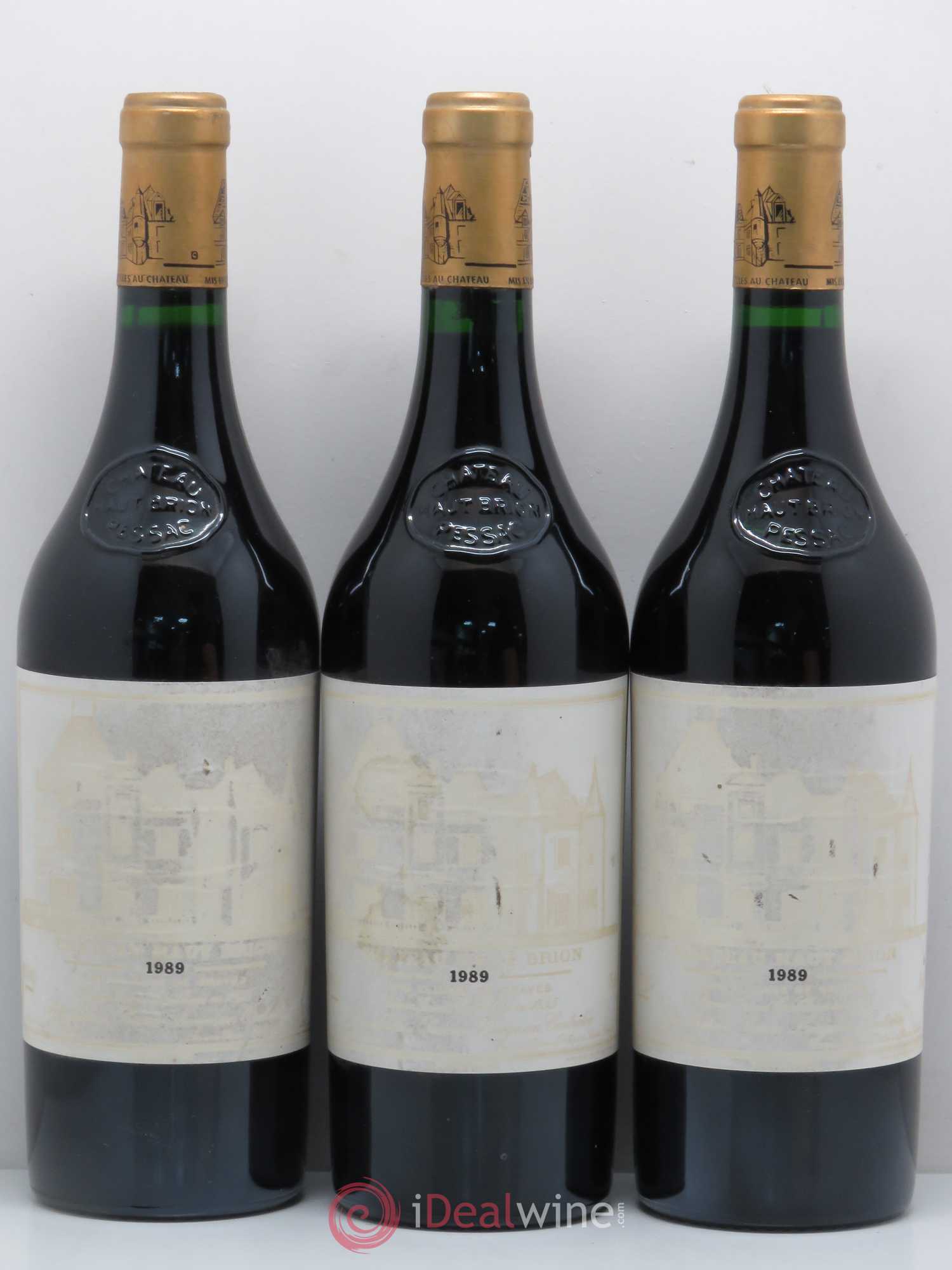 Château Haut Brion 1er Grand Cru Classé 1989 - Lot de 6 bouteilles - 2