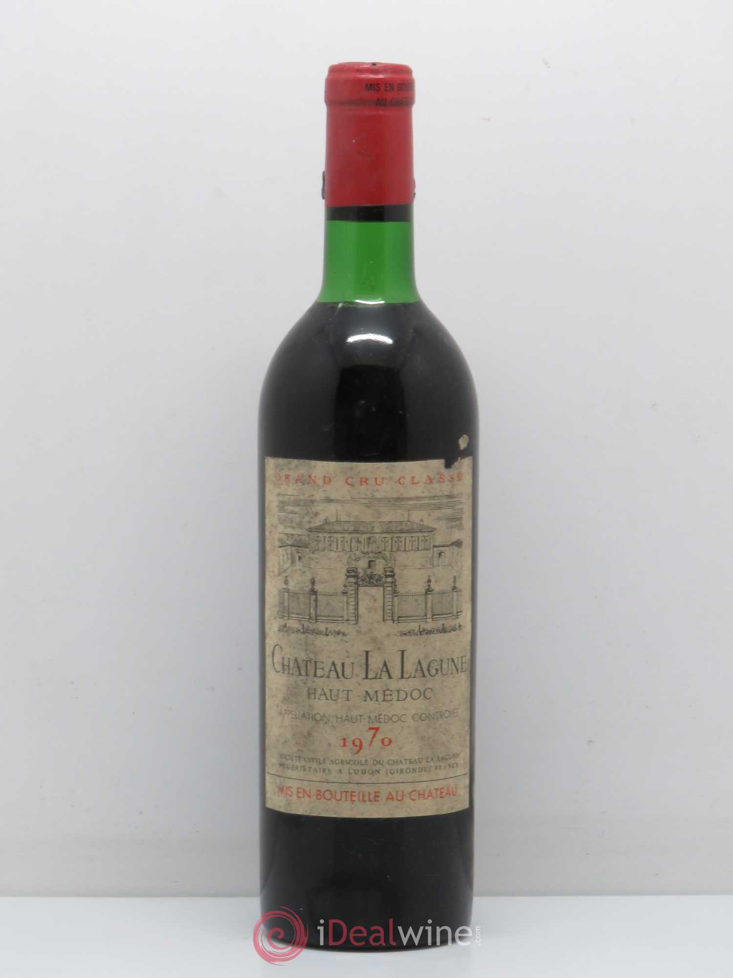 Château la Lagune 3ème Grand Cru Classé 1970 - Lot de 1 bouteille - 0