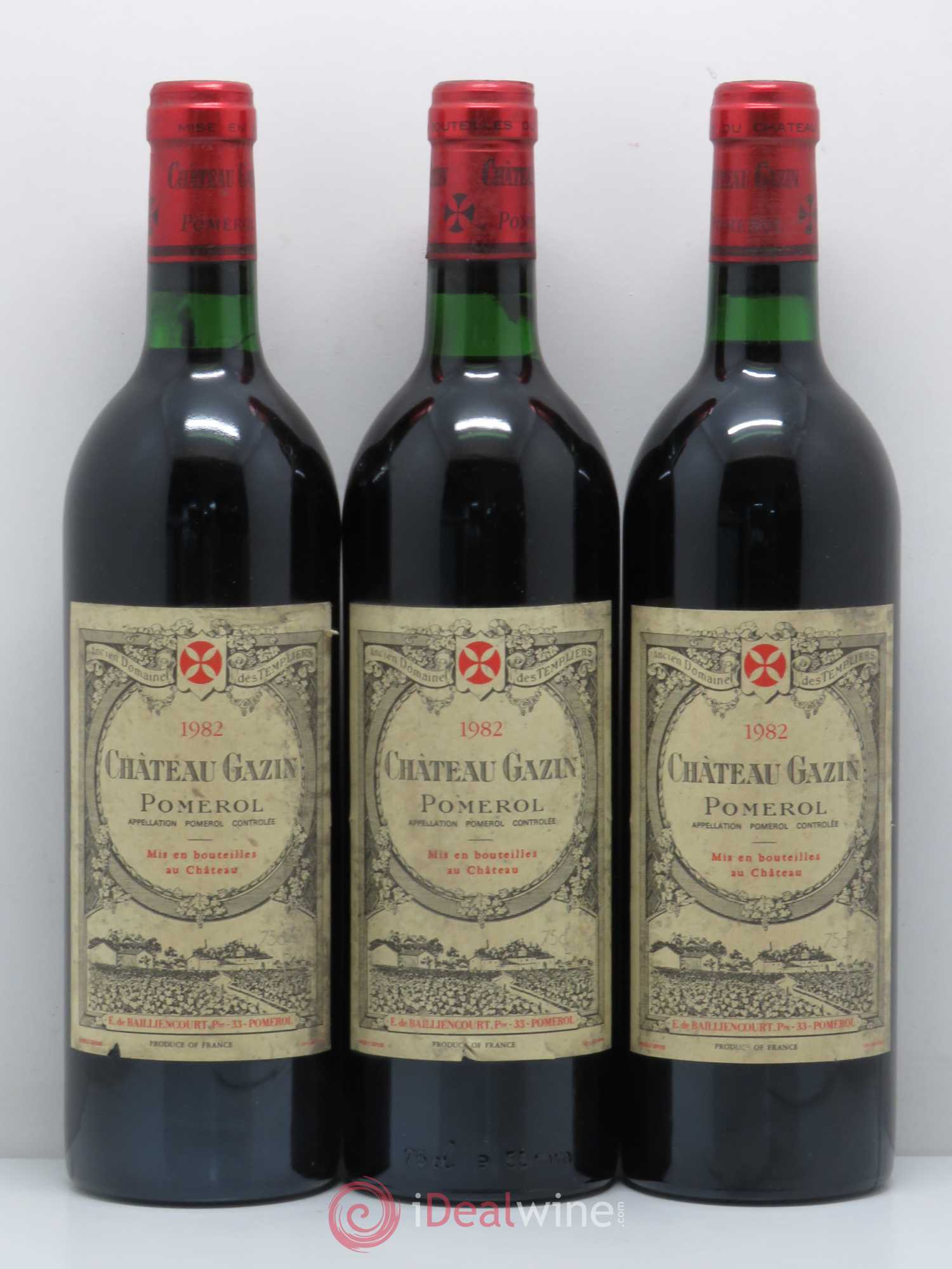 Château Gazin 1982 - Lot de 6 bouteilles - 2