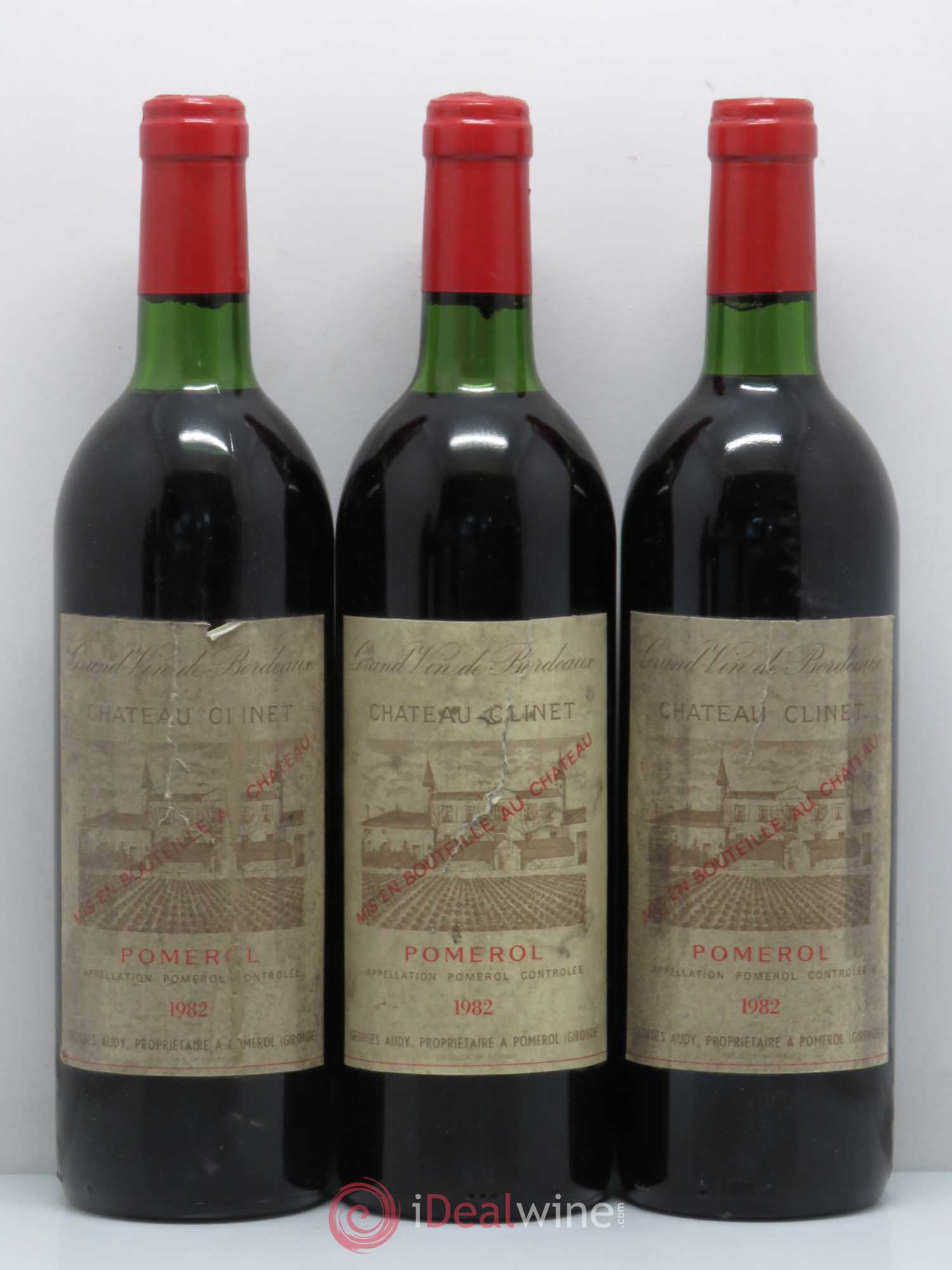 Château Clinet 1982 - Lot de 11 bouteilles - 1