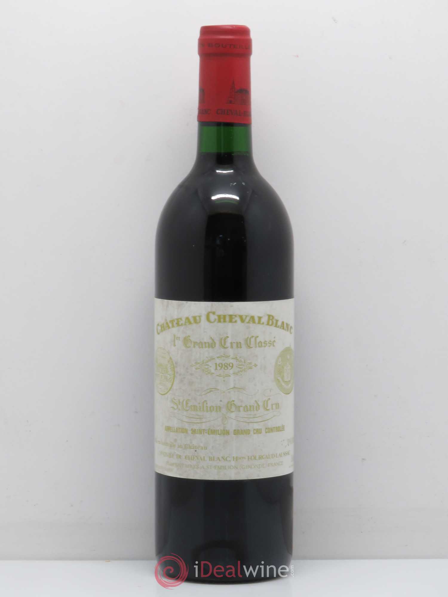 Château Cheval Blanc 1er Grand Cru Classé A 1989 - Lot de 1 bouteille - 0