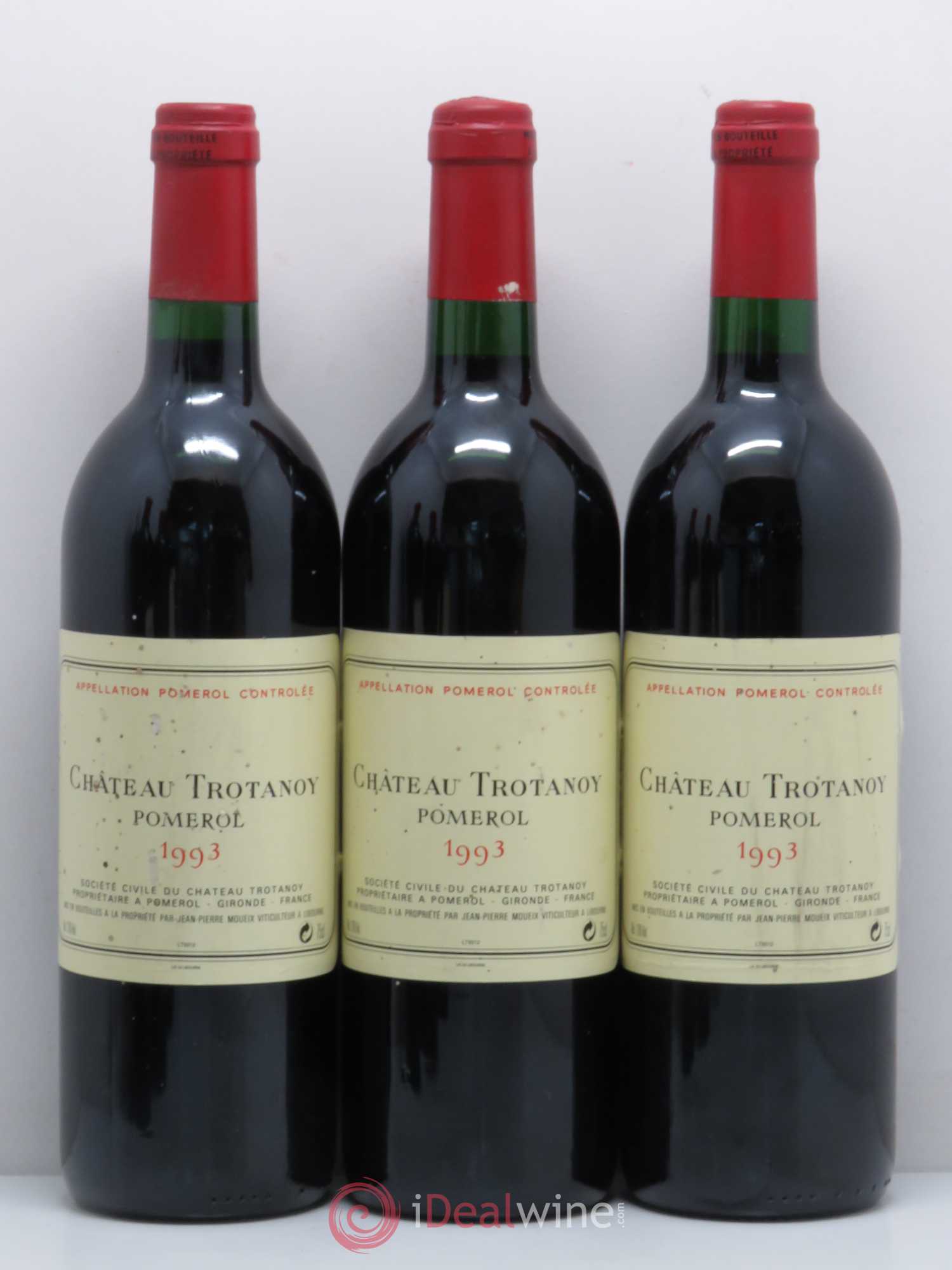 Château Trotanoy 1993 - Lot de 6 bouteilles - 1