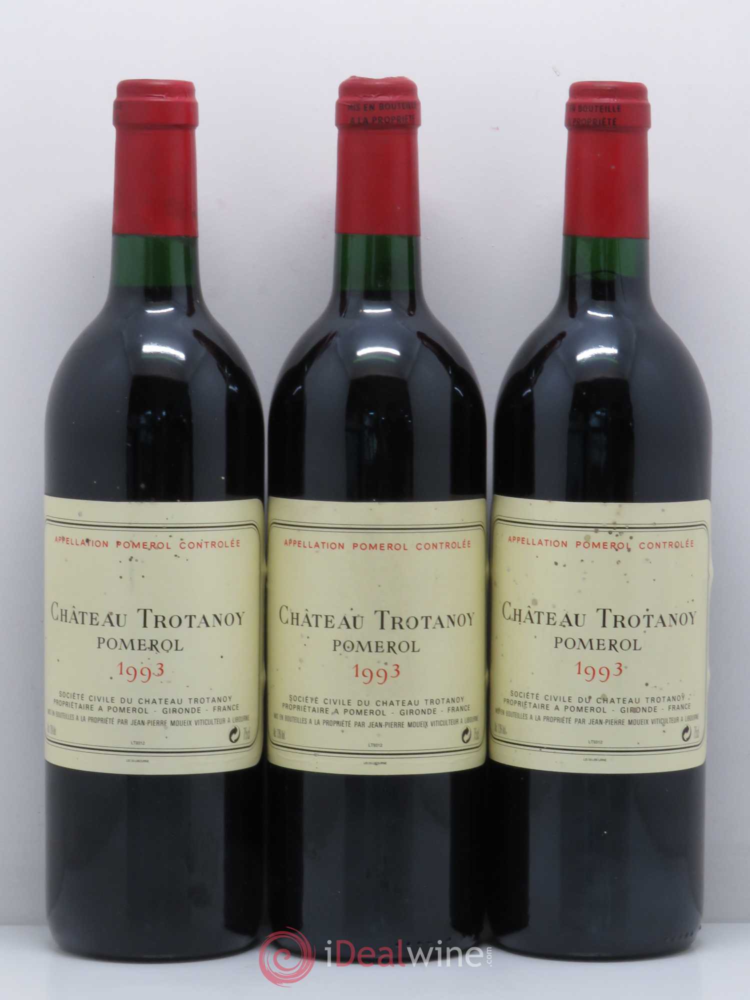 Château Trotanoy 1993 - Lot de 6 bouteilles - 2