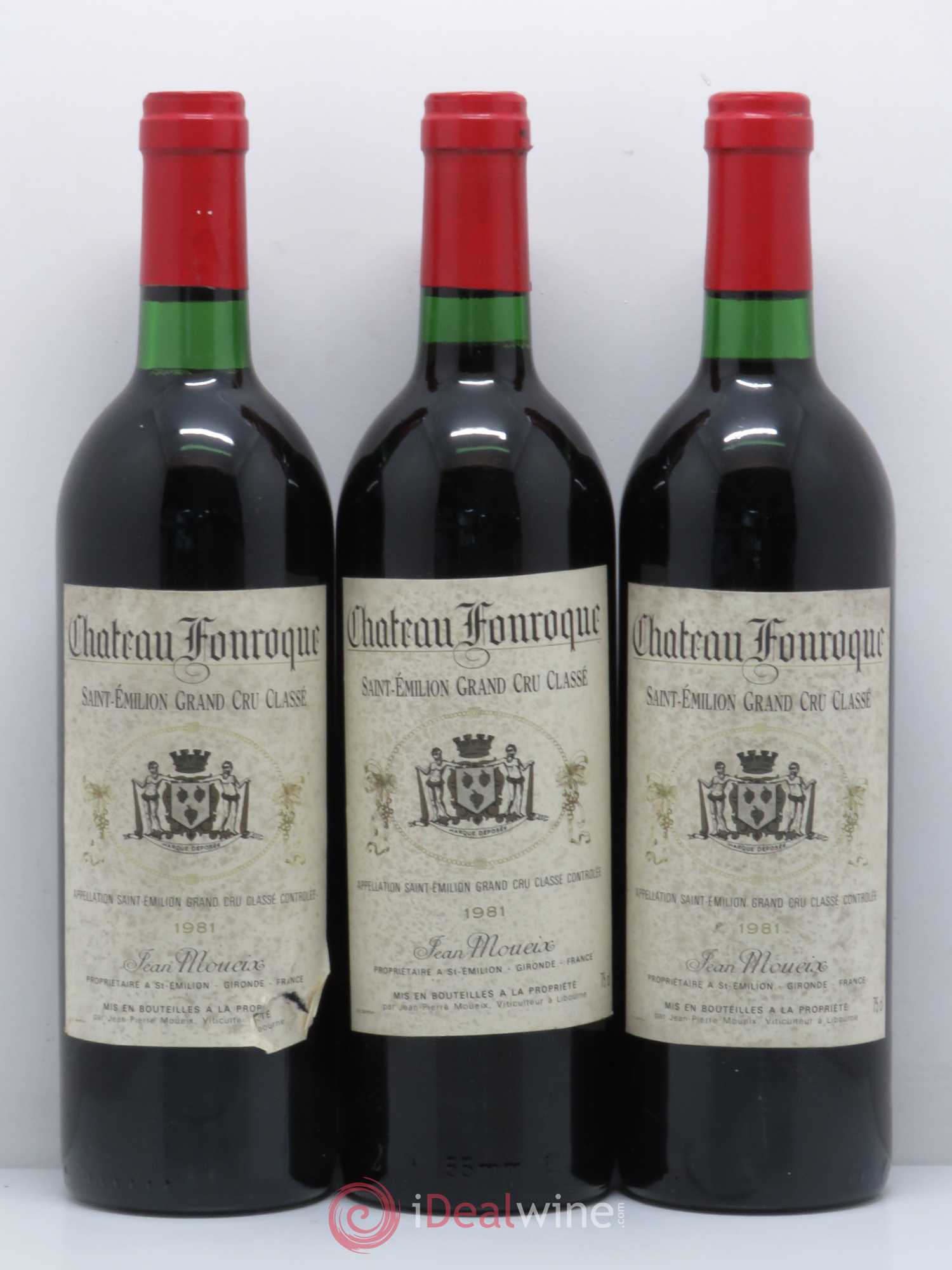 Château Fonroque Grand Cru Classé 1981 - Lot de 12 bouteilles - 2