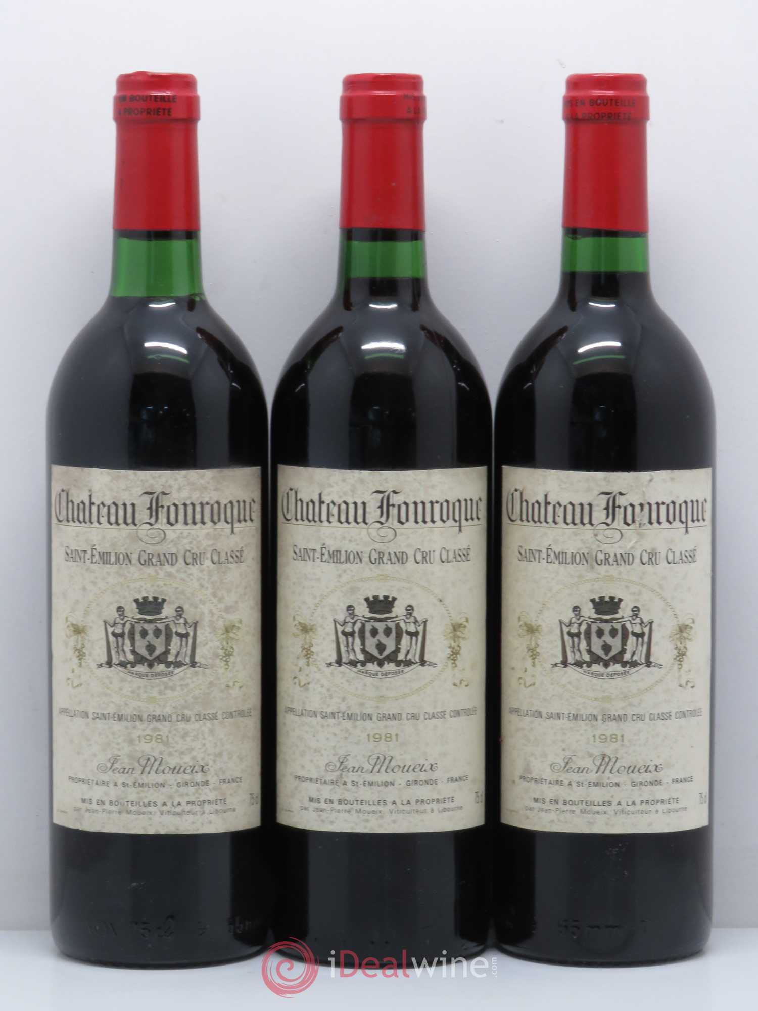 Château Fonroque Grand Cru Classé 1981 - Lot de 12 bouteilles - 4
