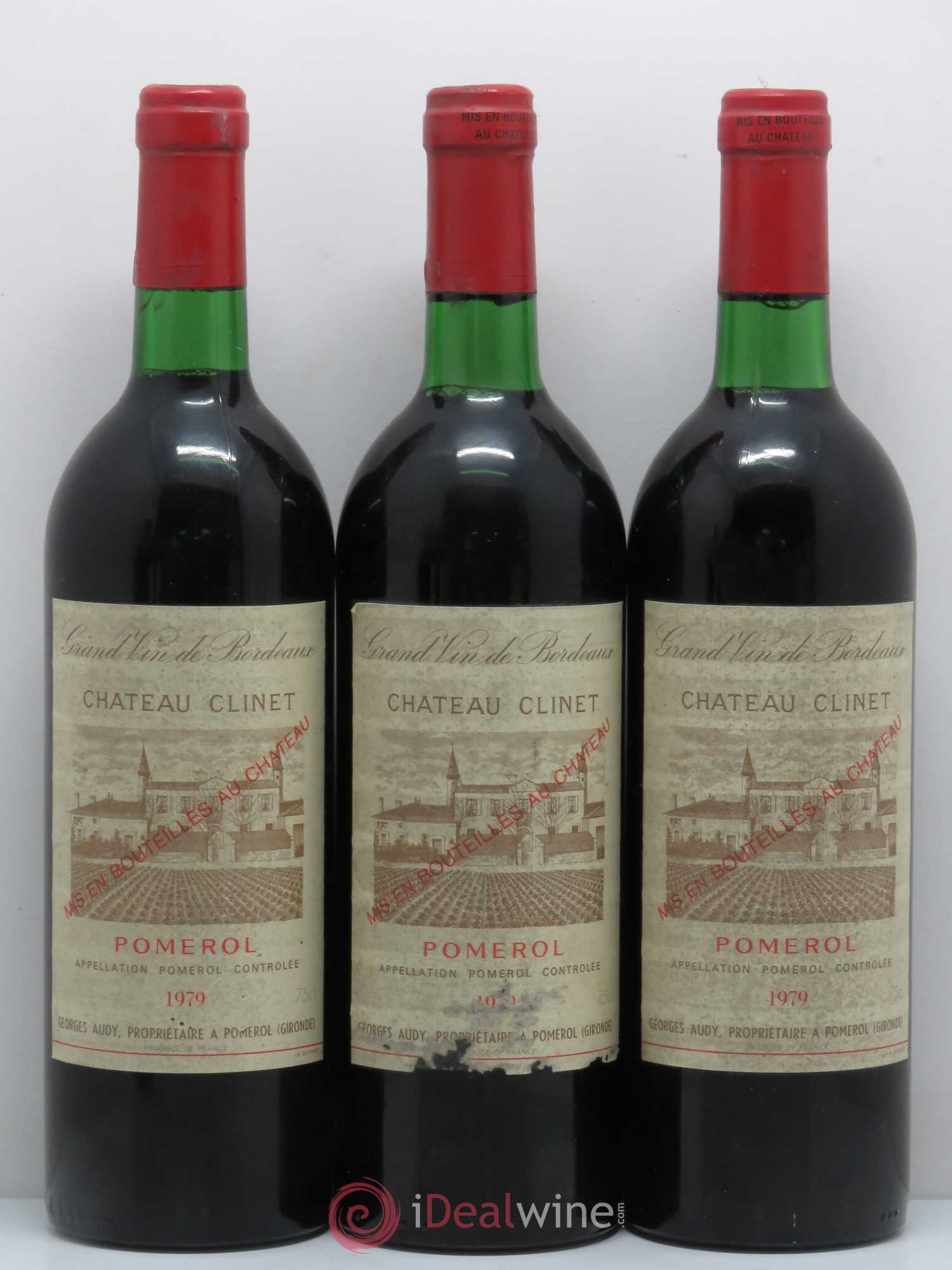 Château Clinet 1979 - Lot de 5 bouteilles - 1