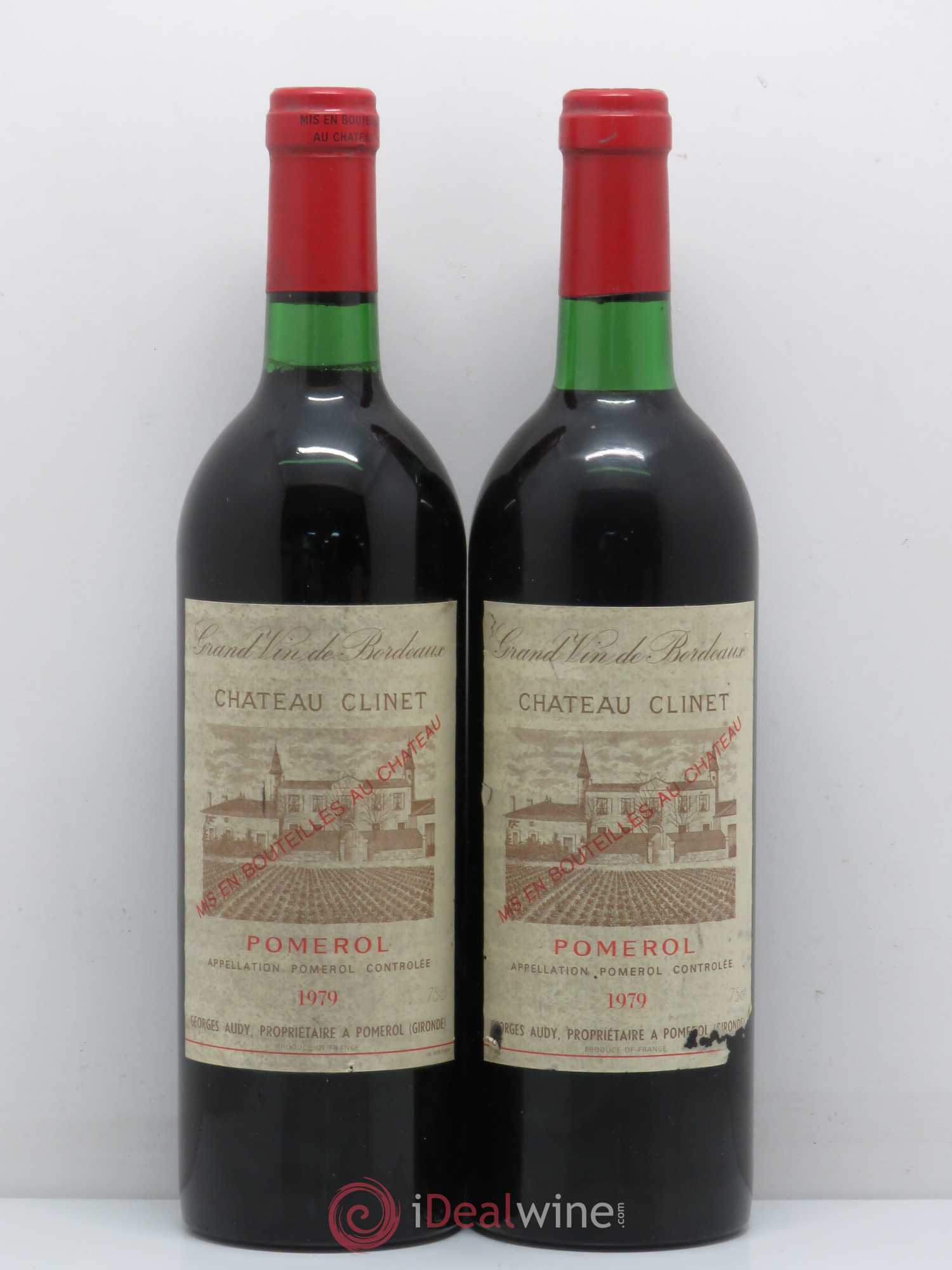 Château Clinet 1979 - Lot de 5 bouteilles - 2