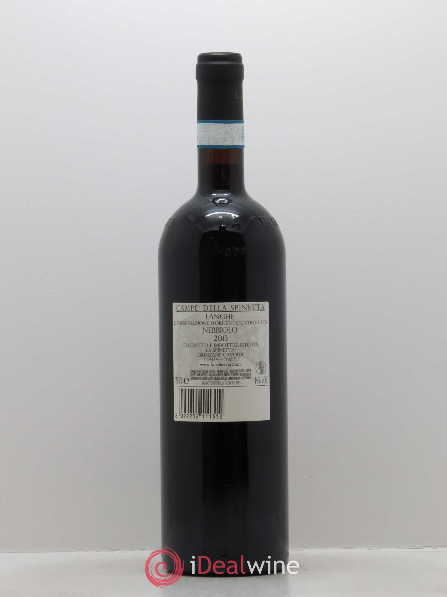 Langhe La Spinetta Nebbiolo Giorgio Rivetti 2013 - Lot de 1 bouteille - 1