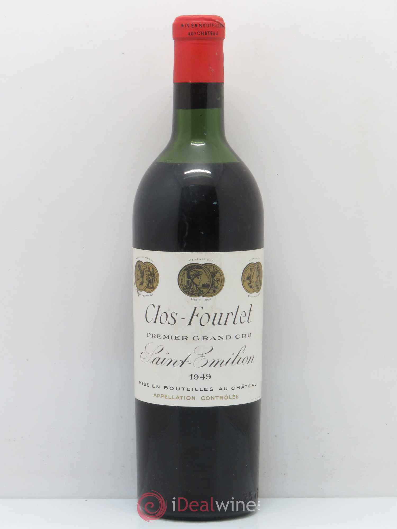 Clos Fourtet 1er Grand Cru Classé B 1949 - Lot de 1 bouteille - 0