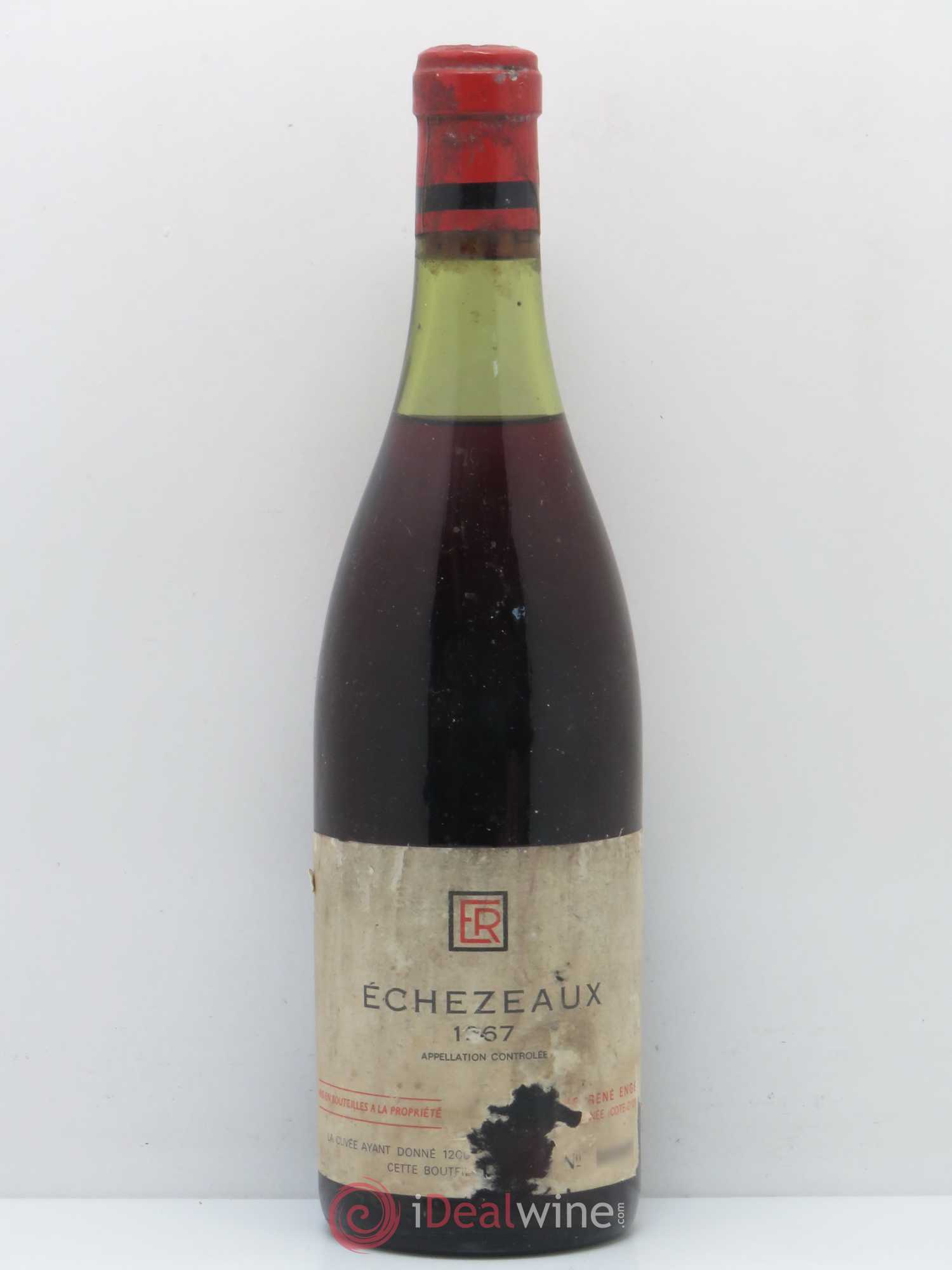 Echezeaux Grand Cru René Engel - Eugénie (Domaine) 1967 - Lot de 1 bouteille - 0