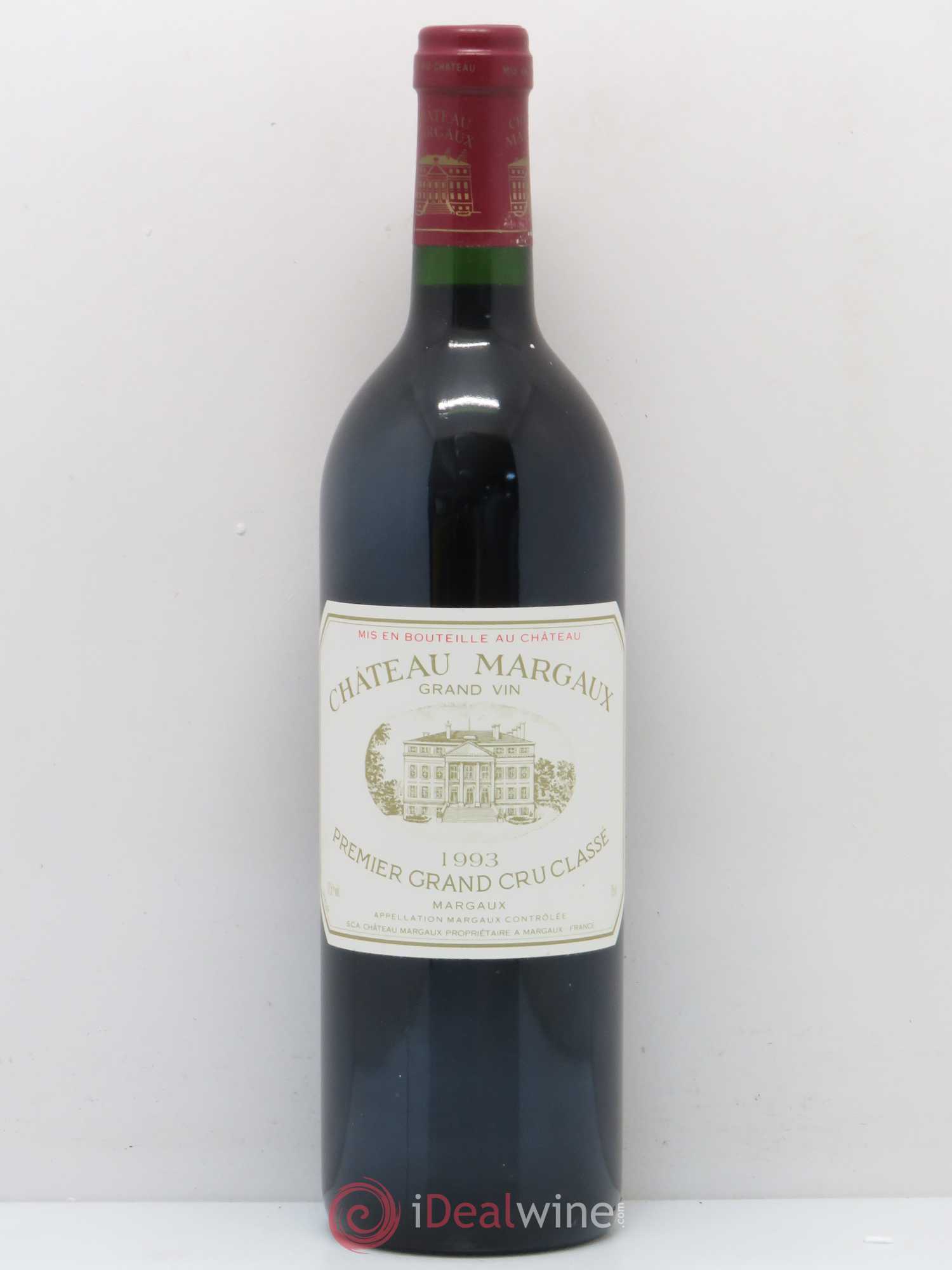 Château Margaux 1er Grand Cru Classé 1993 - Lot de 1 bouteille - 0