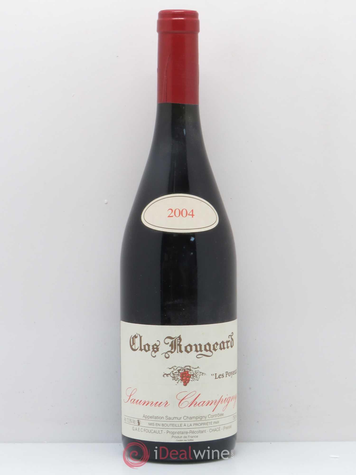 Saumur-Champigny Les Poyeux Clos Rougeard 2004 - Lot de 1 bouteille - 0