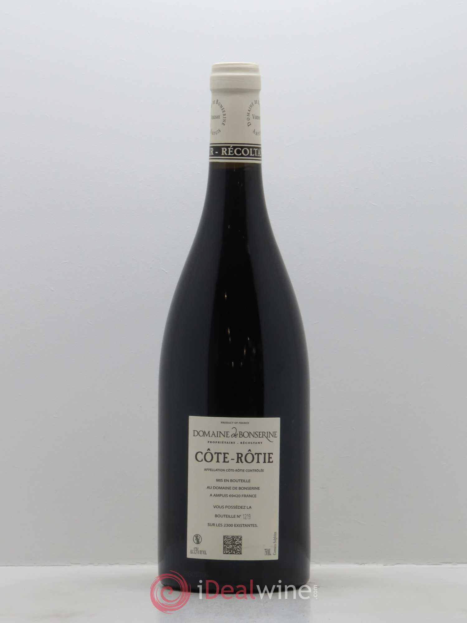 Côte-Rôtie La Garde Bonserine (Domaine de) 2014 - Lot de 1 bouteille - 1