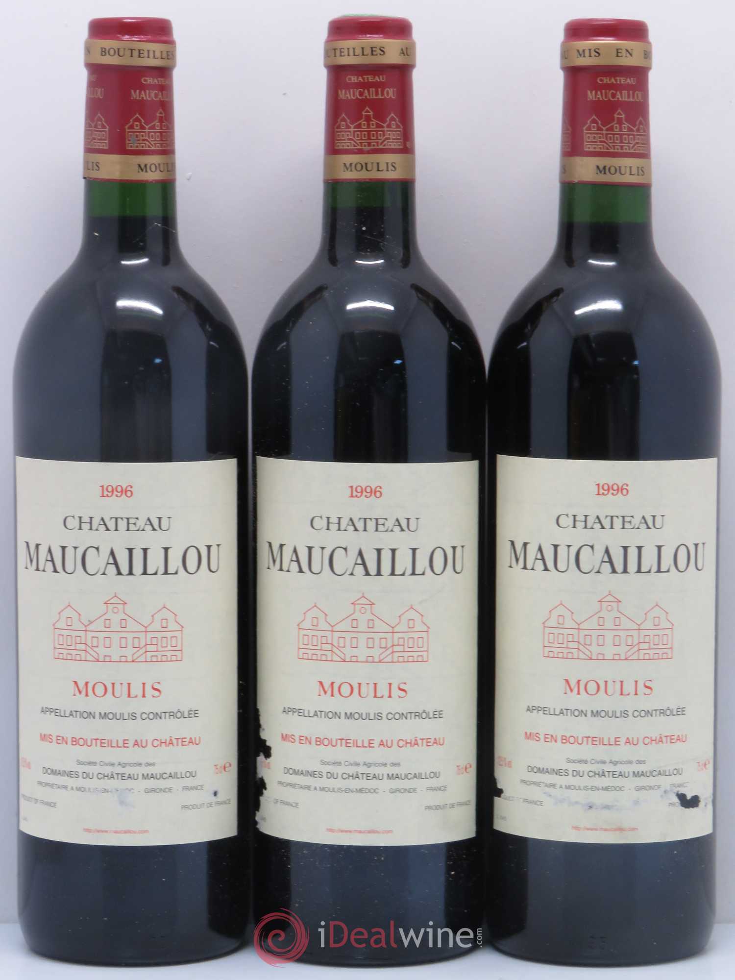 Château Maucaillou 1996 - Lot de 12 bouteilles - 4