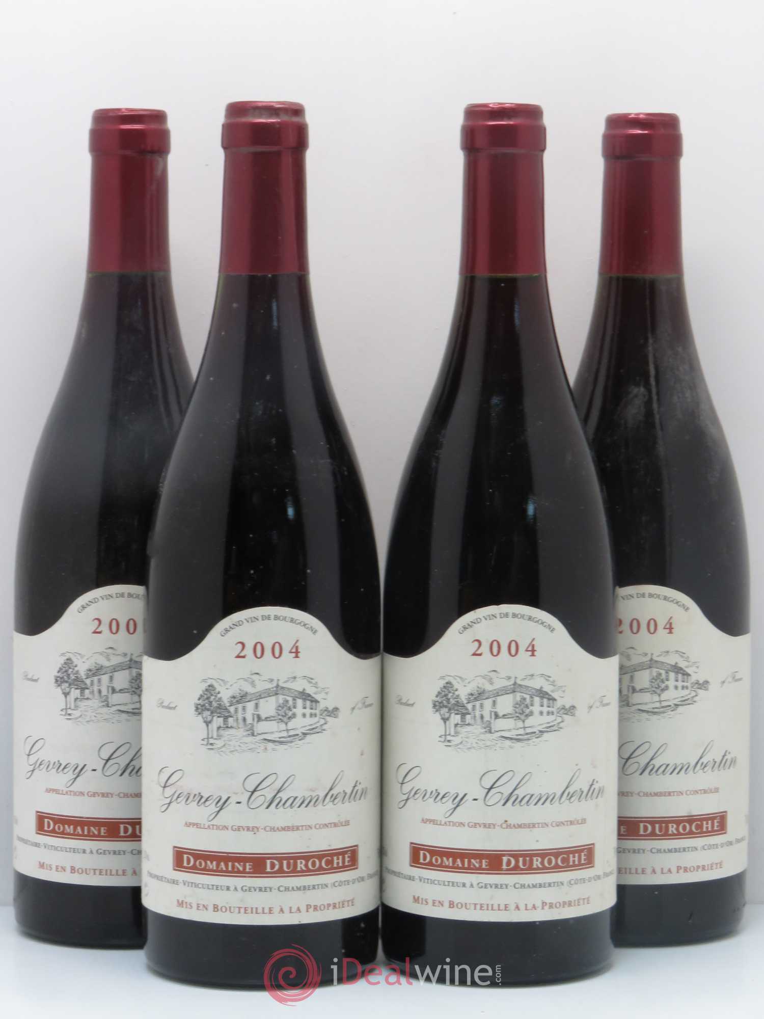 Gevrey-Chambertin Domaine Duroche 2004 - Posten von 4 Flaschen - 0