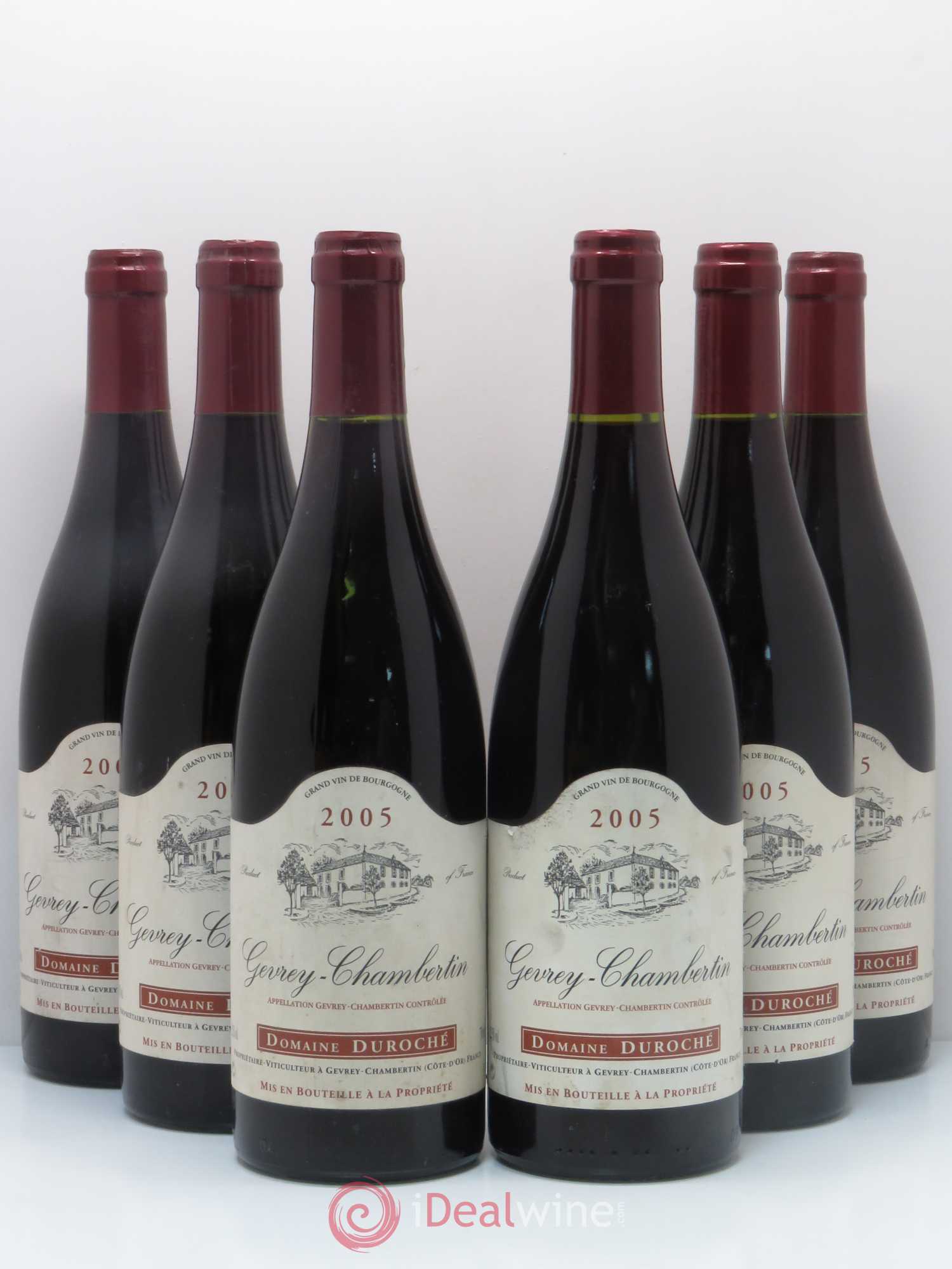 Gevrey-Chambertin Domaine Duroche 2005 - Posten von 6 Flaschen - 0