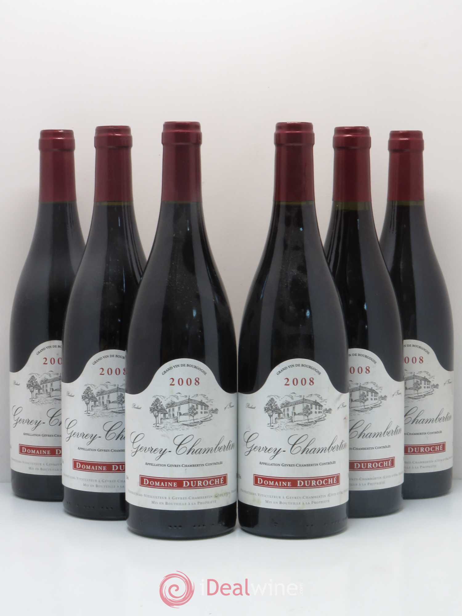 Gevrey-Chambertin Domaine Duroche 2008 - Posten von 6 Flaschen - 0