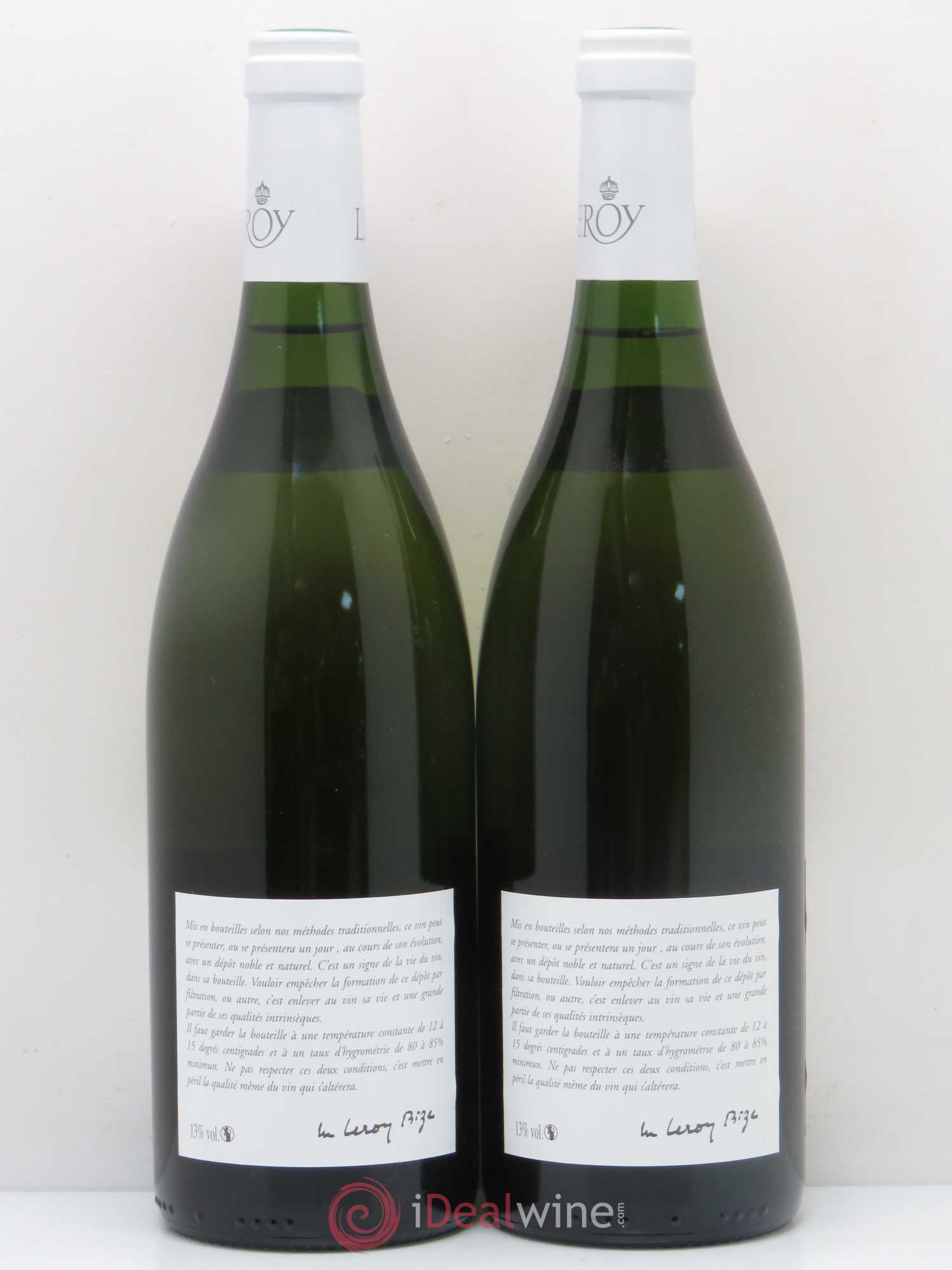 Meursault 1er Cru Charmes Leroy S.A 1997 - Posten von 2 Flaschen - 1