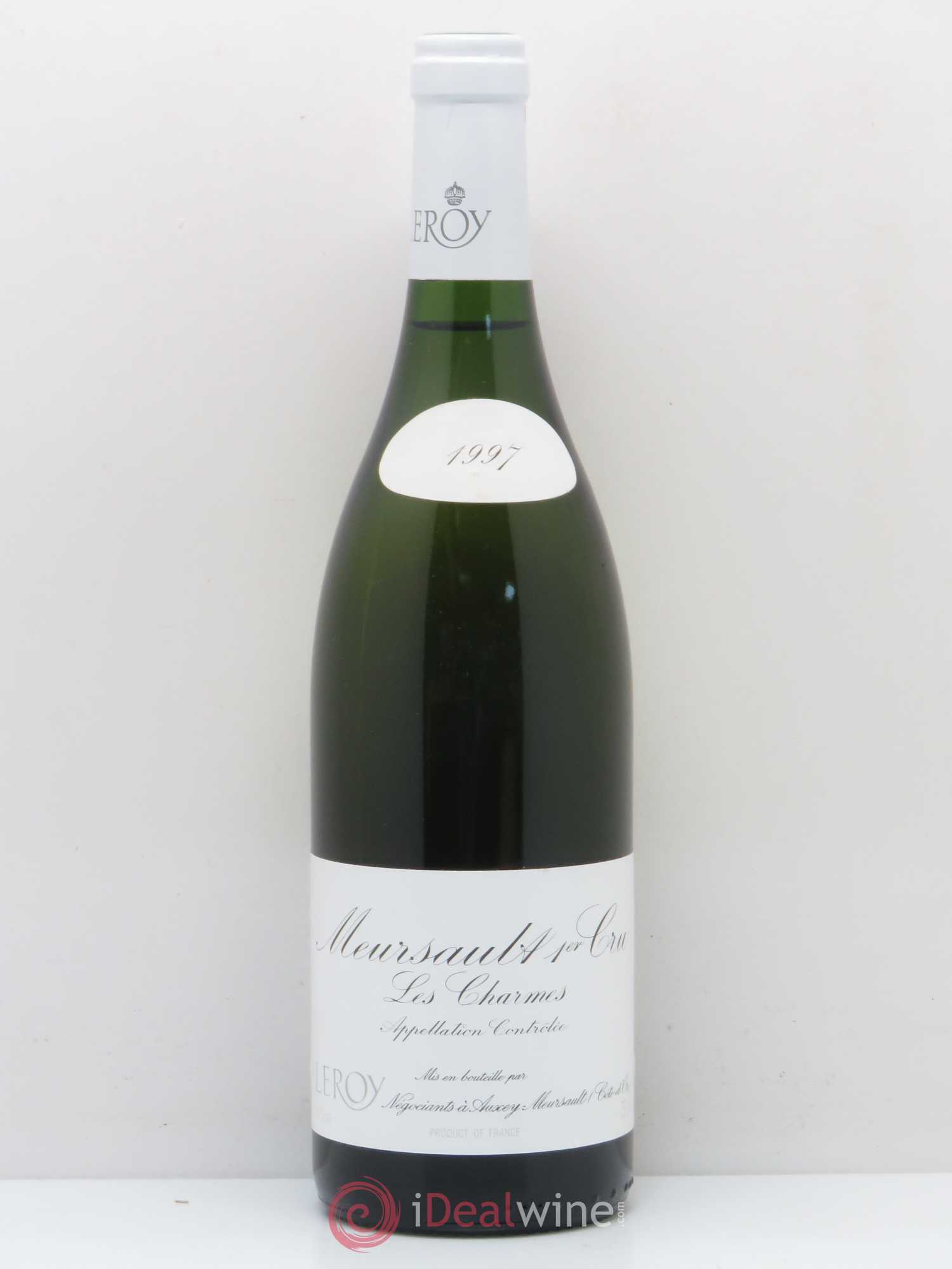 Meursault 1er Cru Charmes Leroy S.A 1997 - Posten von 1 Flasche - 0