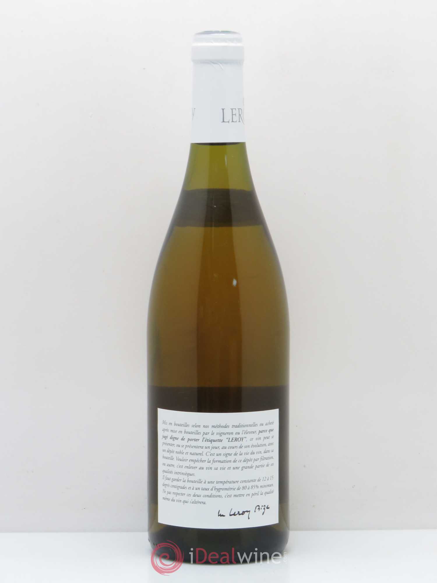 Meursault Leroy SA 2001 - Lot de 1 bouteille - 1