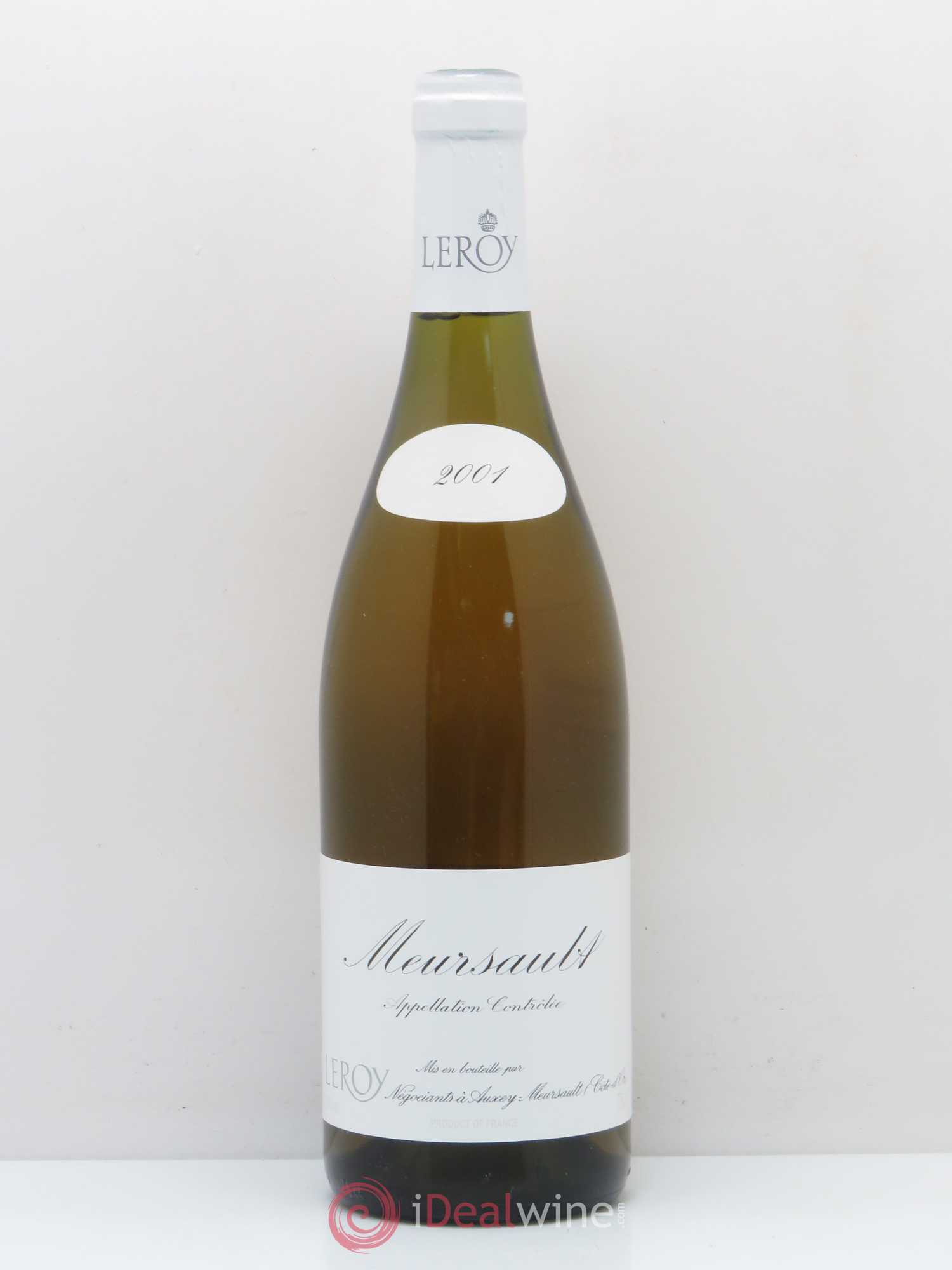 Meursault Leroy SA 2001 - Lot de 1 bouteille - 0