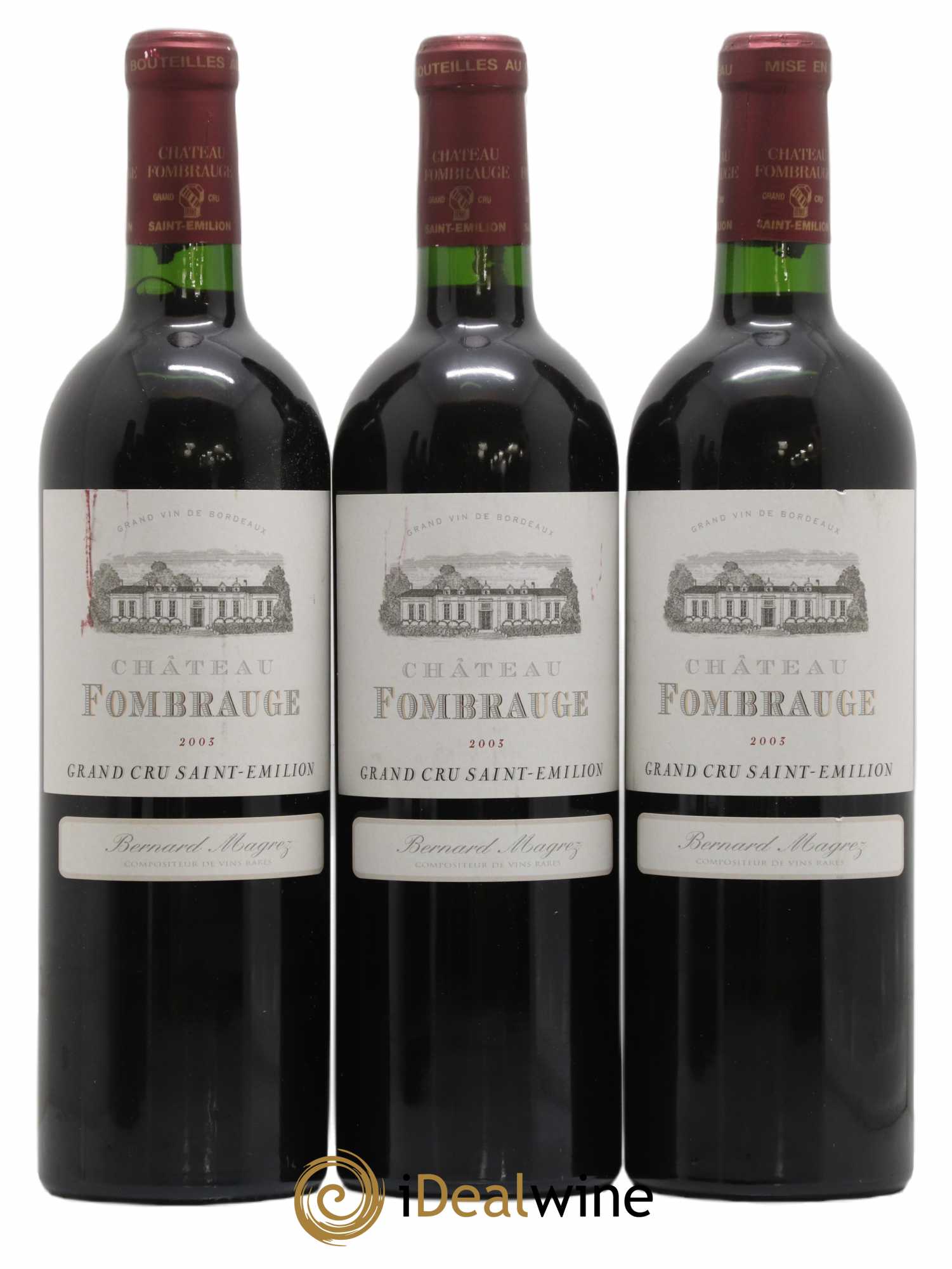Château Fombrauge Grand Cru Classé 2003 - Lot de 6 bouteilles - 2