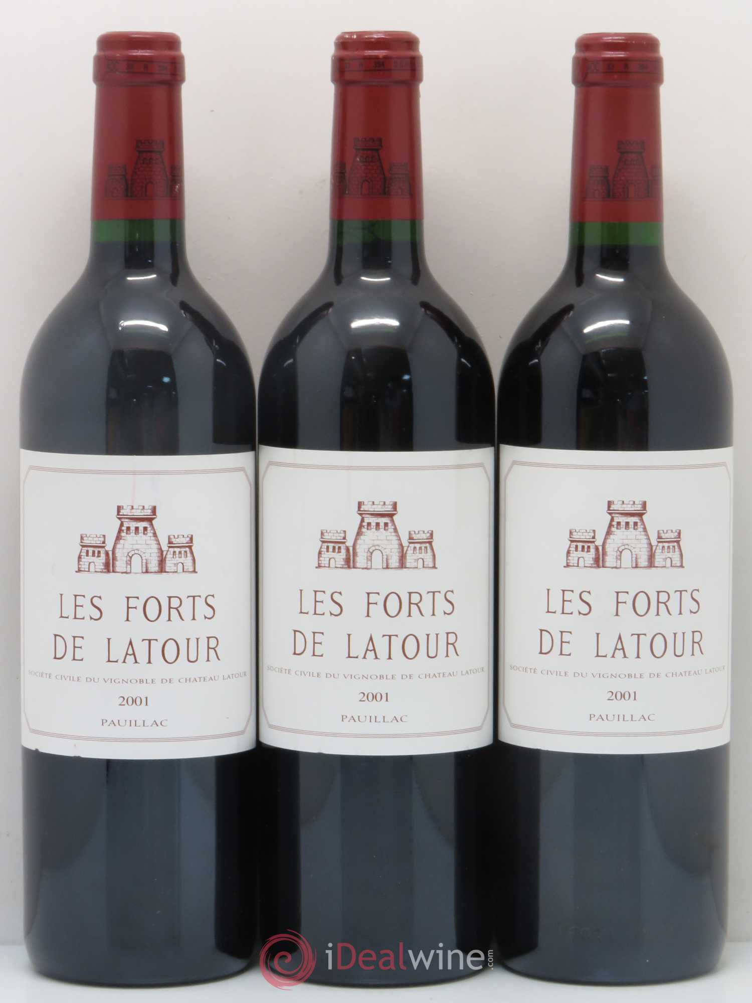 Les Forts de Latour Second Vin 2001 - Lot de 6 bouteilles - 1