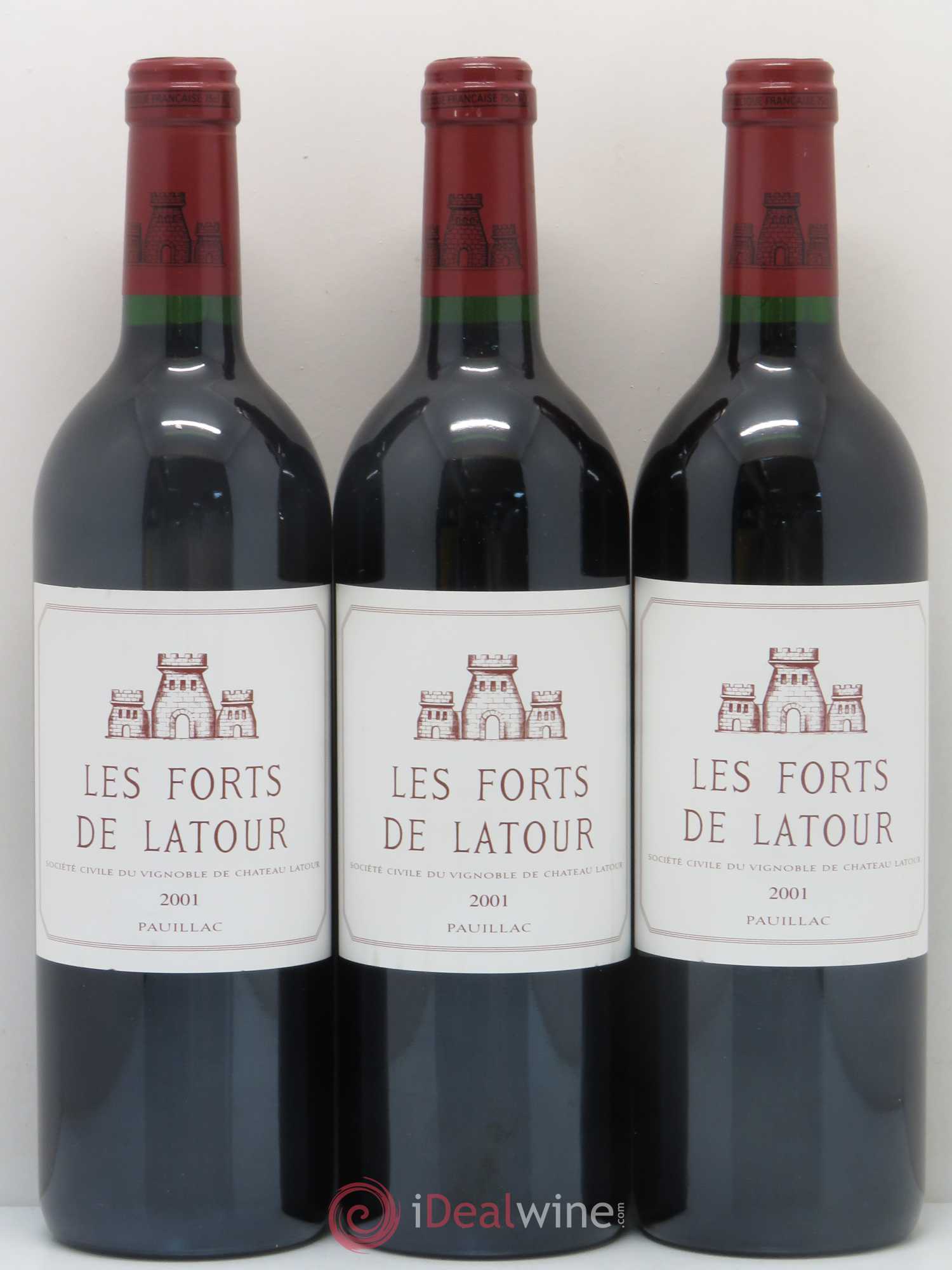 Les Forts de Latour Second Vin 2001 - Lot de 6 bouteilles - 2