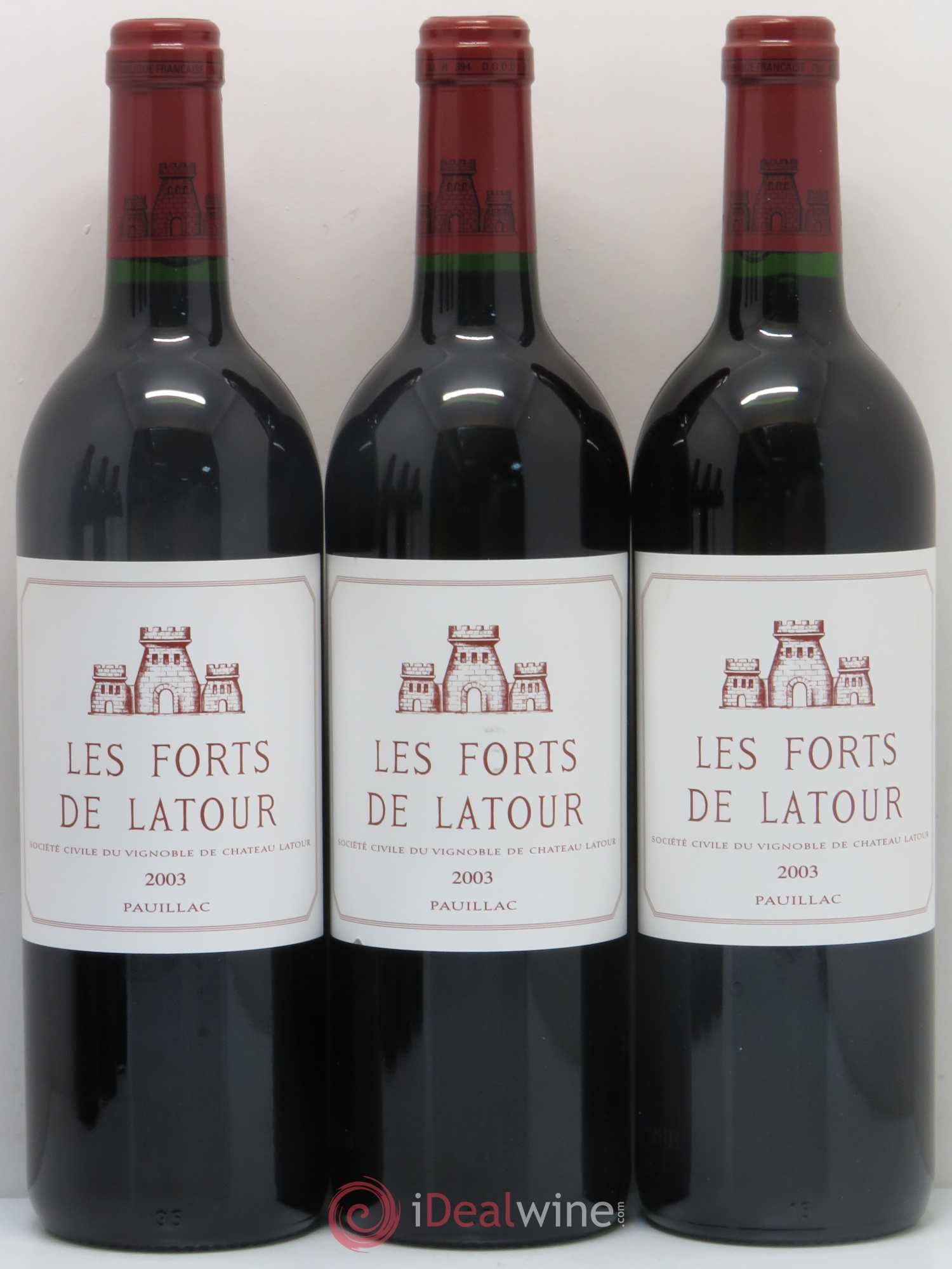 Les Forts de Latour Second Vin 2003 - Lot de 6 bouteilles - 1