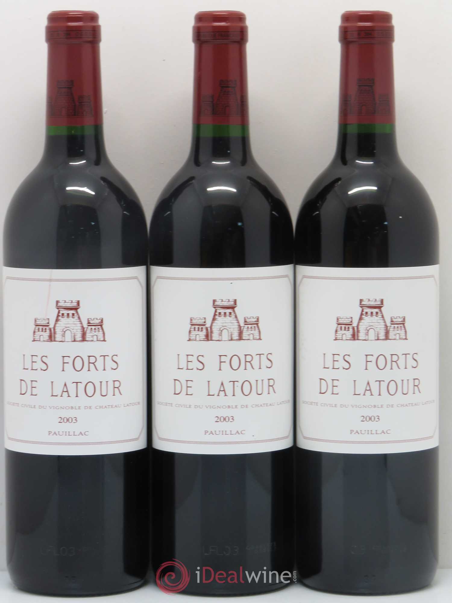 Les Forts de Latour Second Vin 2003 - Lot de 6 bouteilles - 2