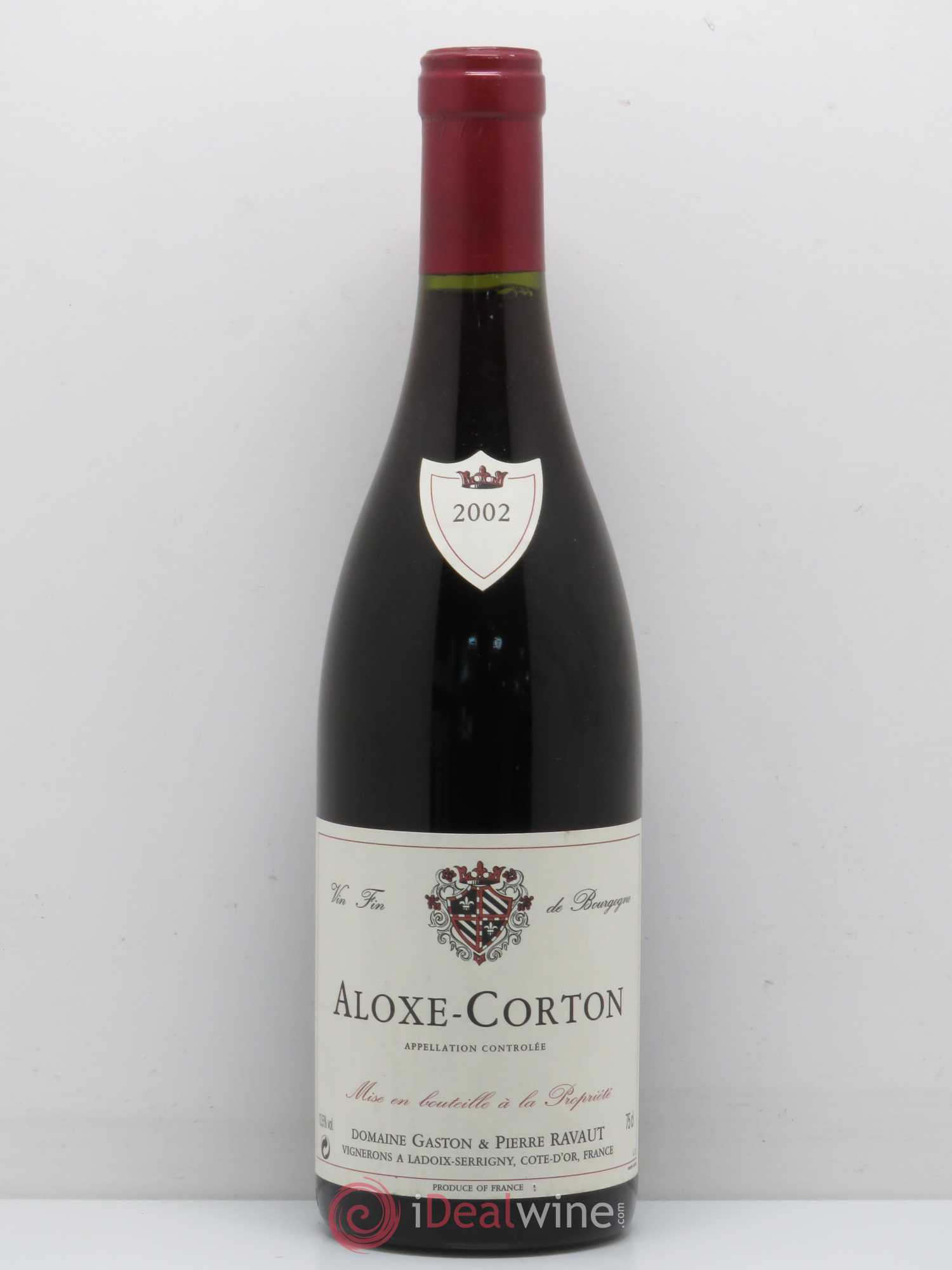 Aloxe-Corton Pierre Ravaut 2002 - Lot de 1 bouteille - 0