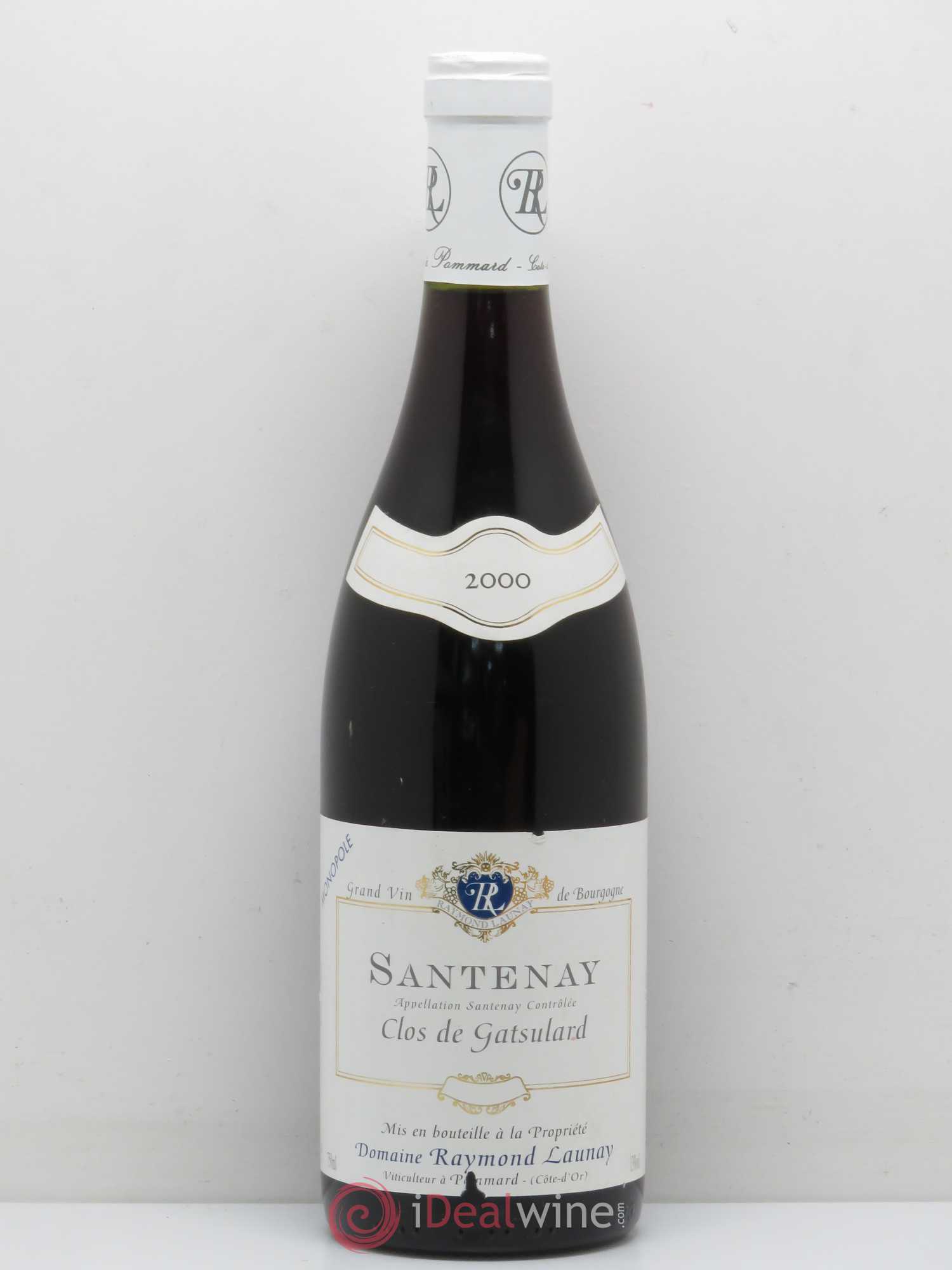 Santenay Clos de Gatsulard Raymond Launay (sans prix de réserve) 2000 - Posten von 1 Flasche - 0